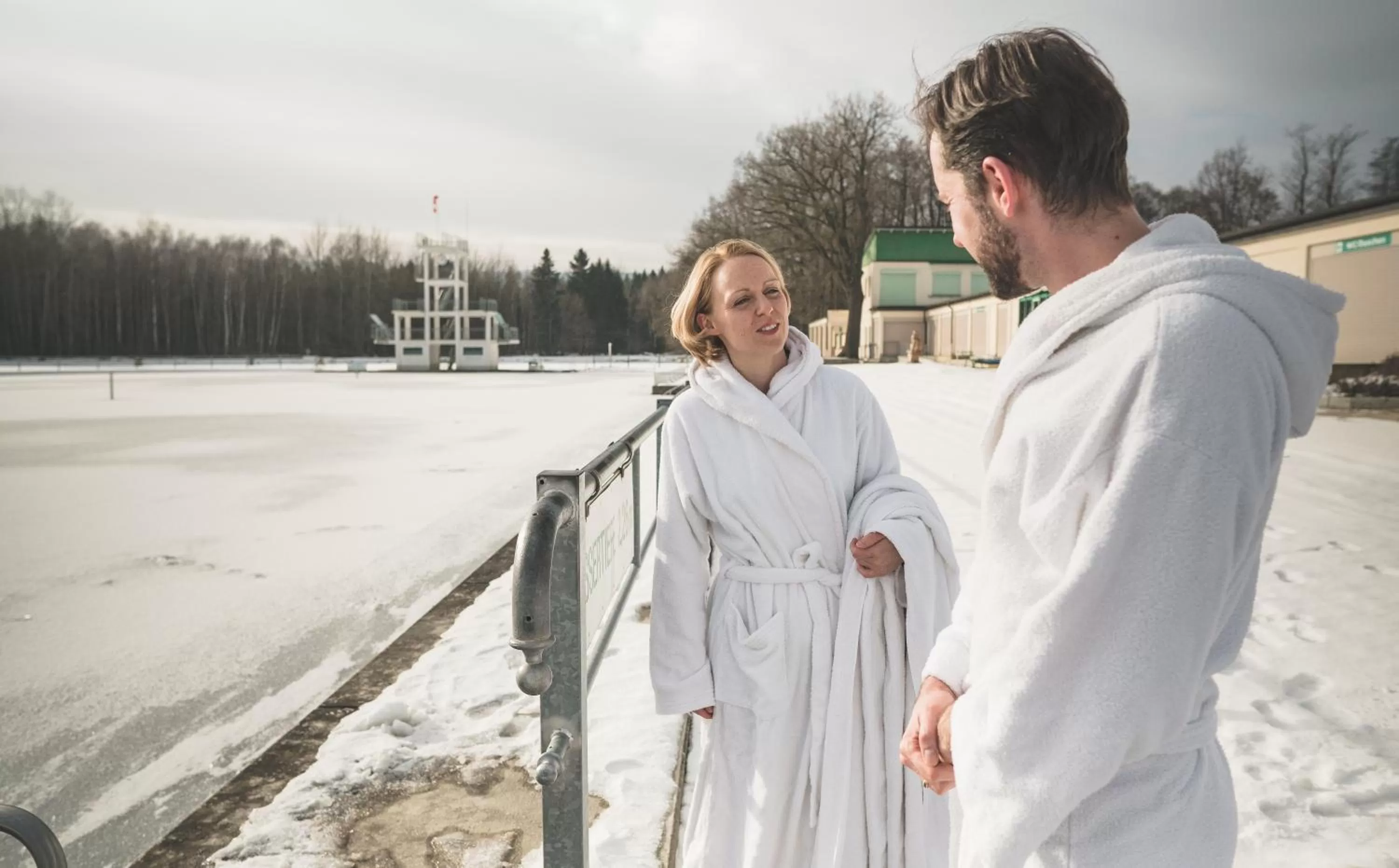 Swimming pool in Waldstrand-Hotel Großschönau