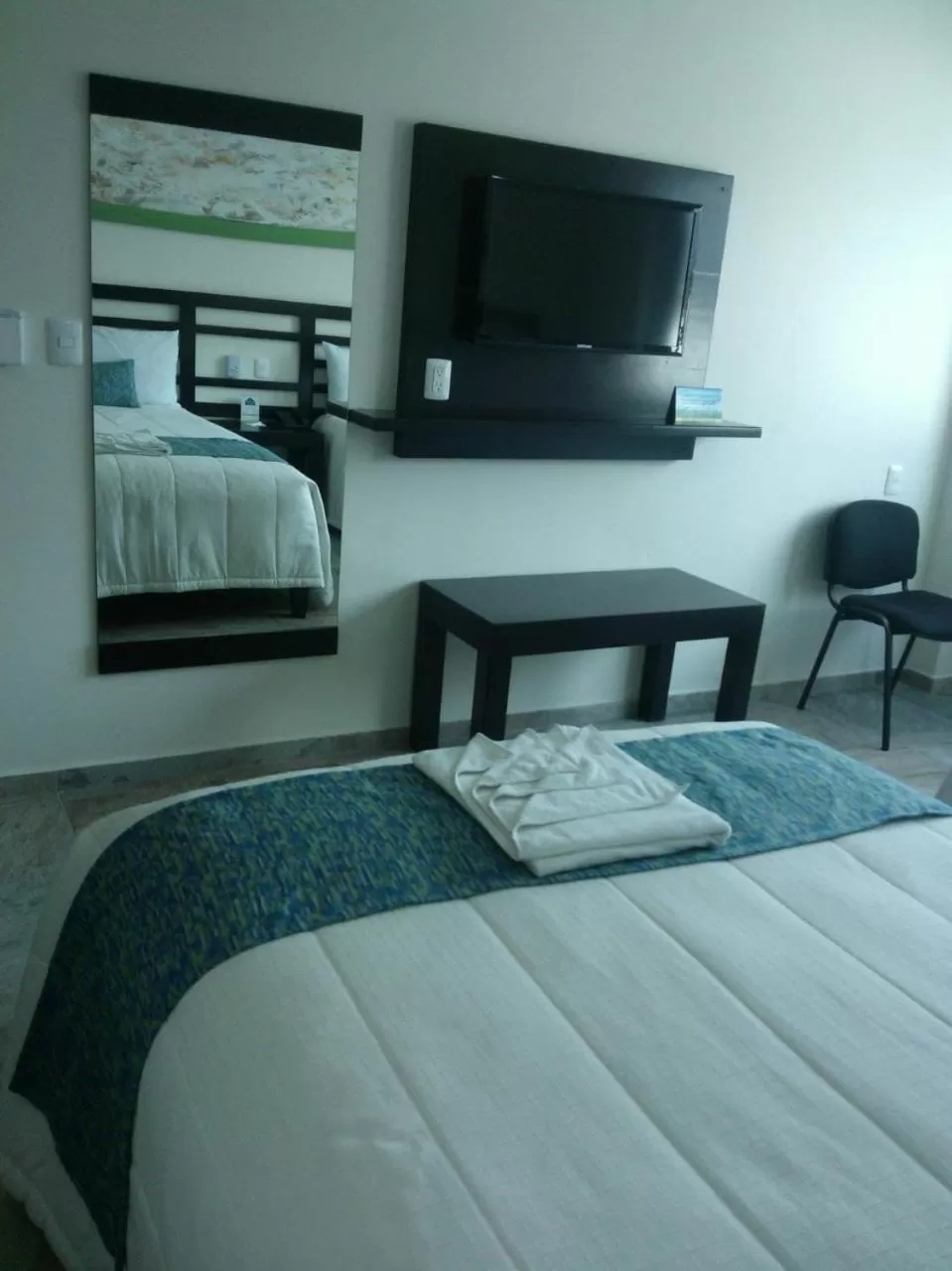 Bed in Hotel Andiroba Palace