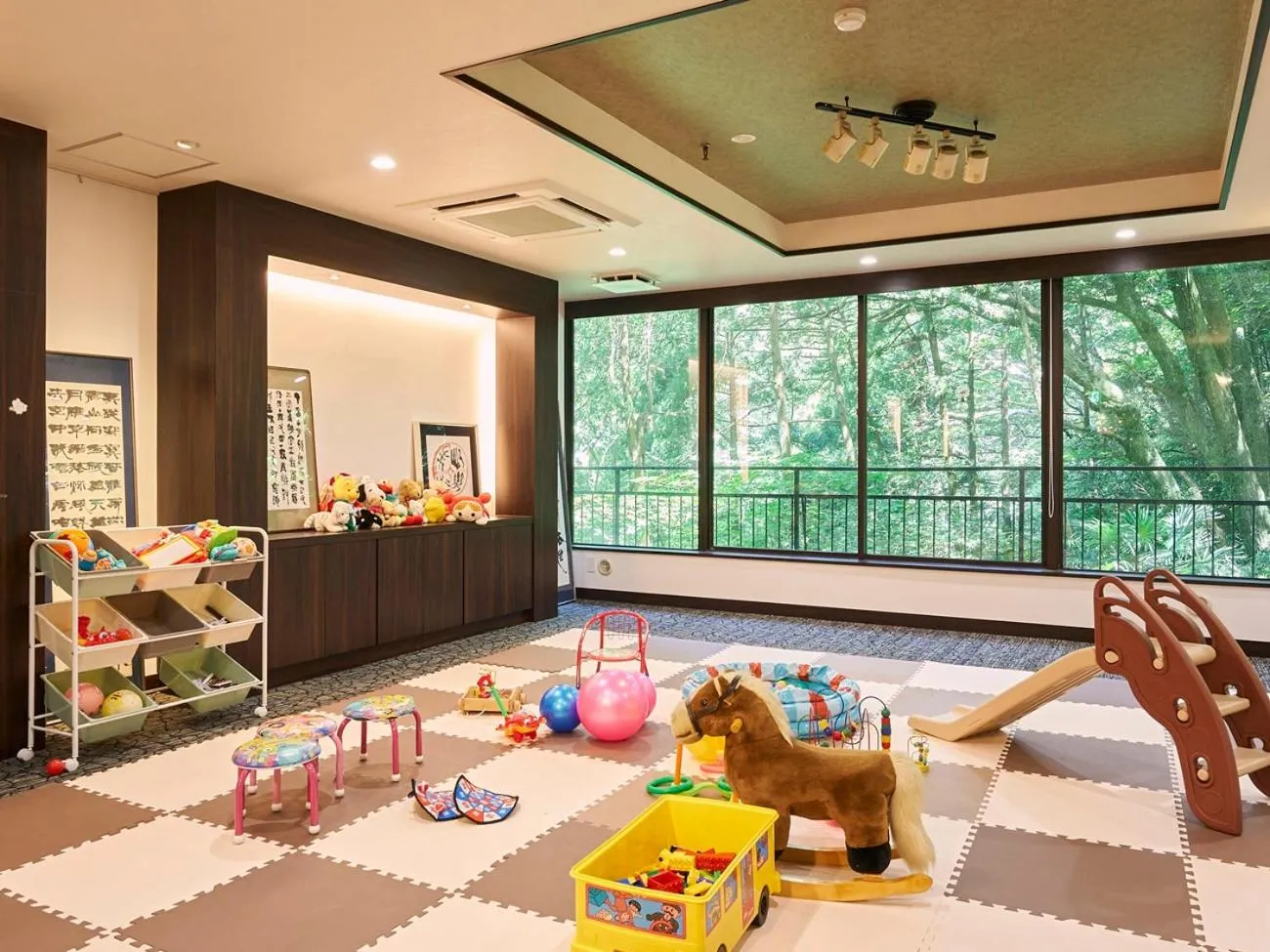 Kids's club in Hakone Yumoto Hotel