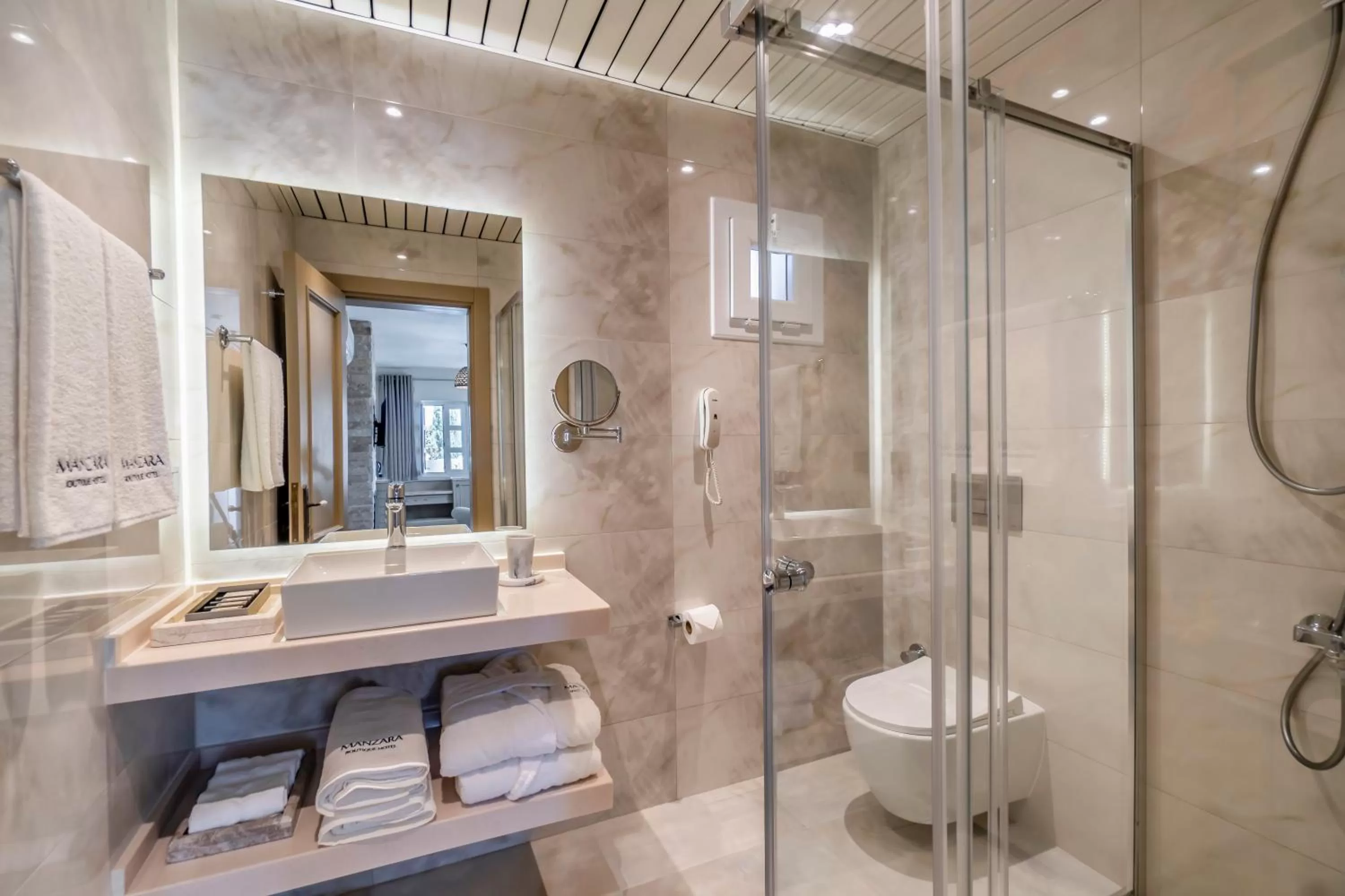 Bathroom in Manzara Boutique Hotel - Adults Only