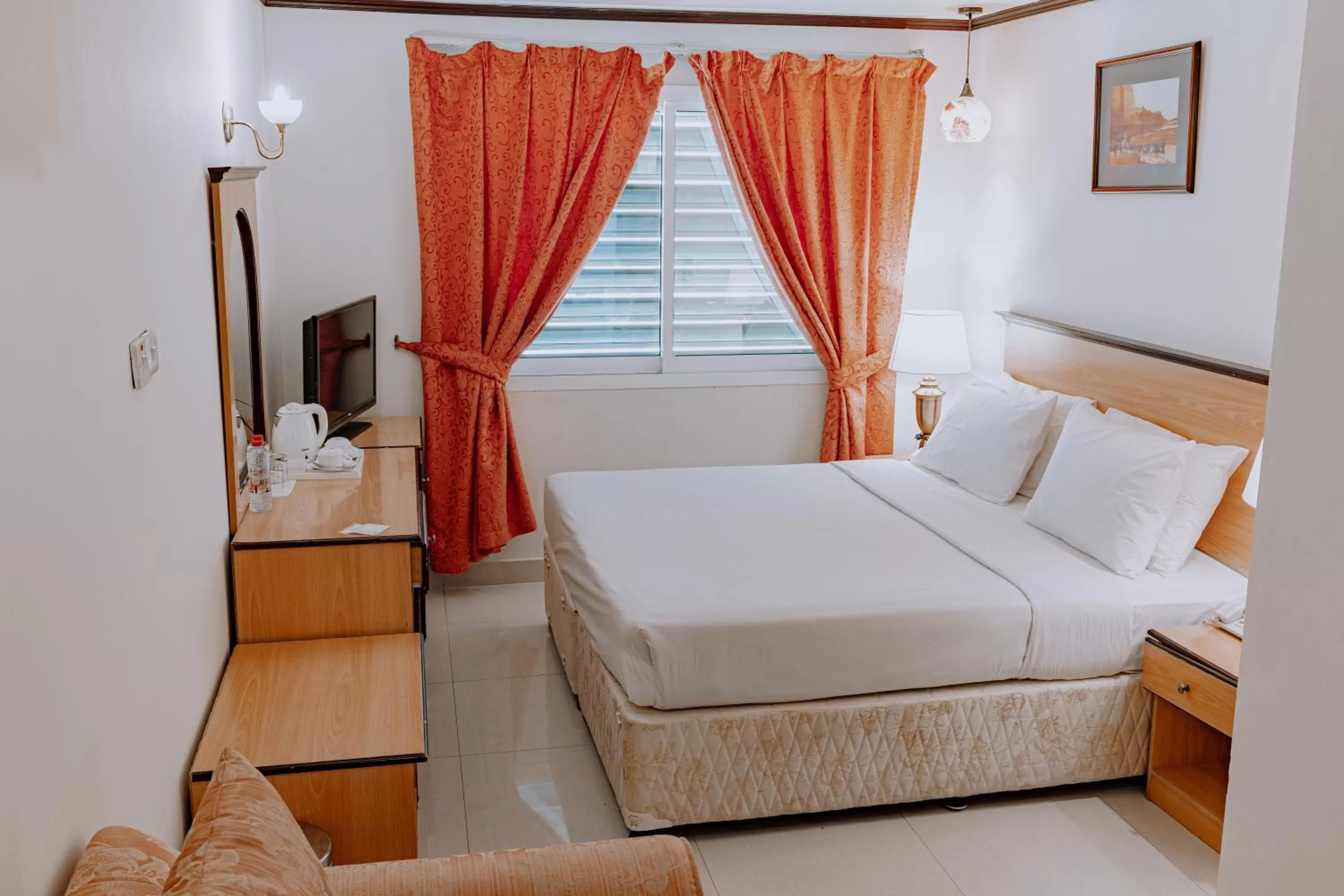 Bed in Panorama Hotel Deira