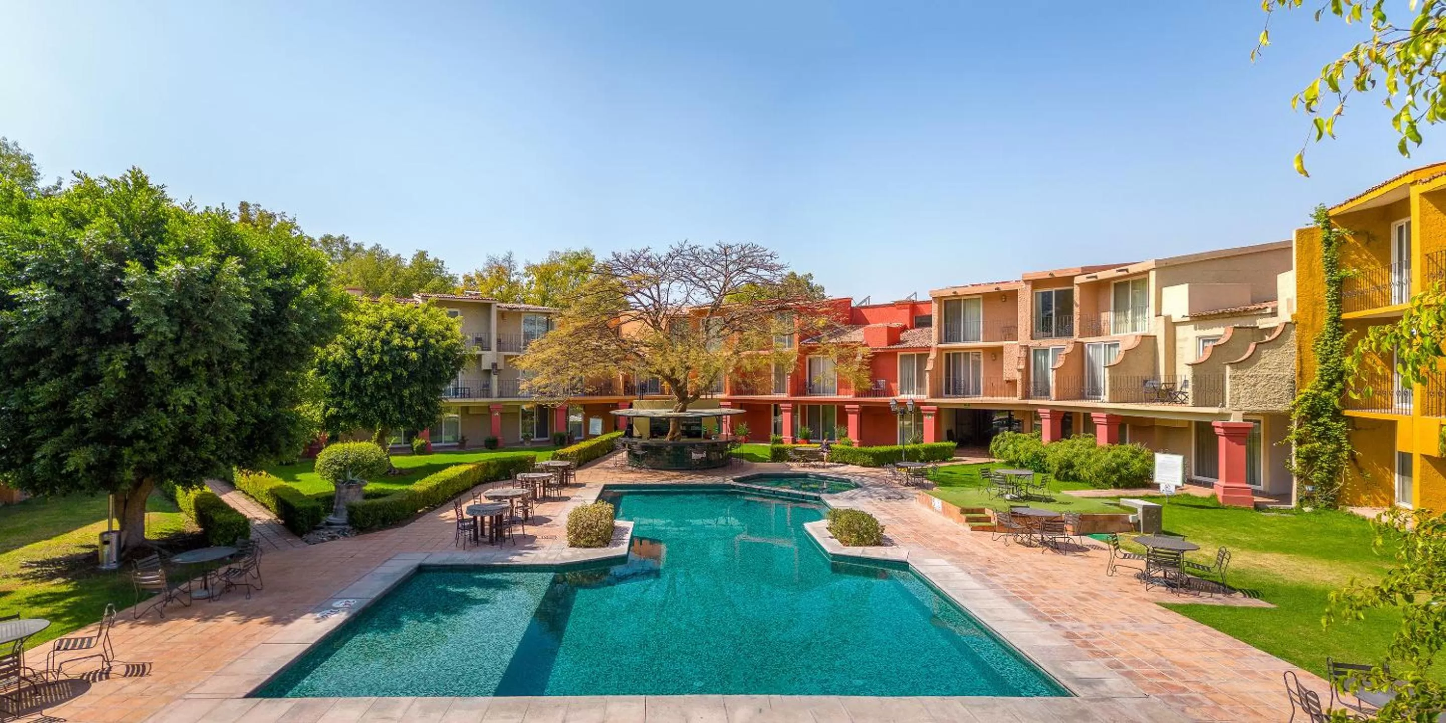 Pool view in Real de Minas San Miguel de Allende