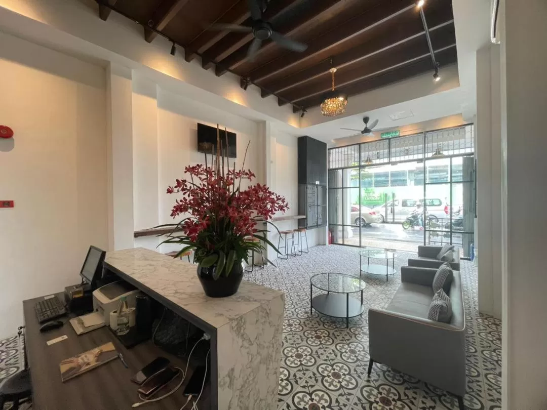 Lobby or reception in The Magazine Boutique Hotel