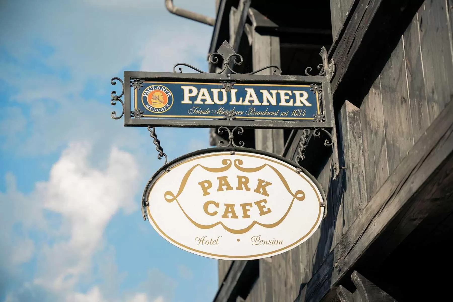 Day, Property Logo/Sign in Hotel Park Cafe Reichl