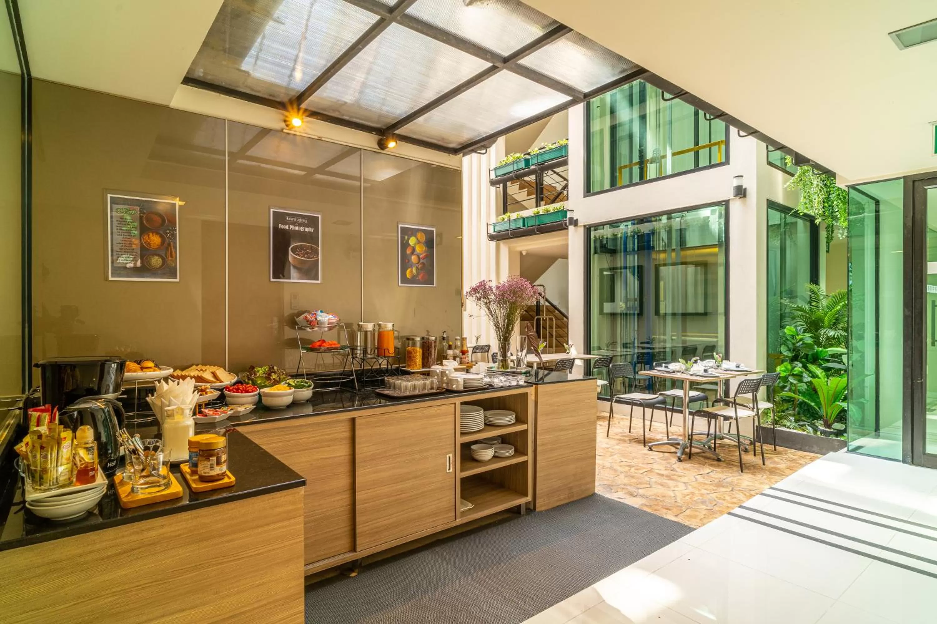 Breakfast in Amber Boutique Silom