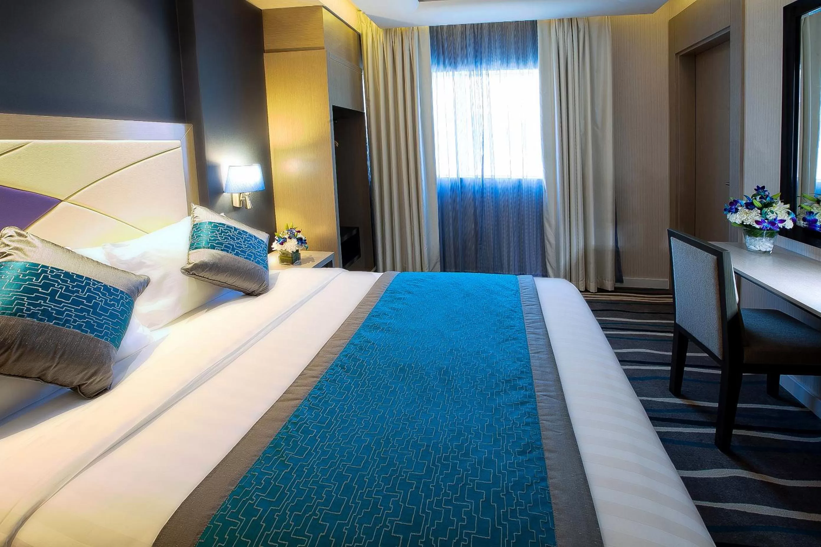 Bed in Al Sarab Hotel