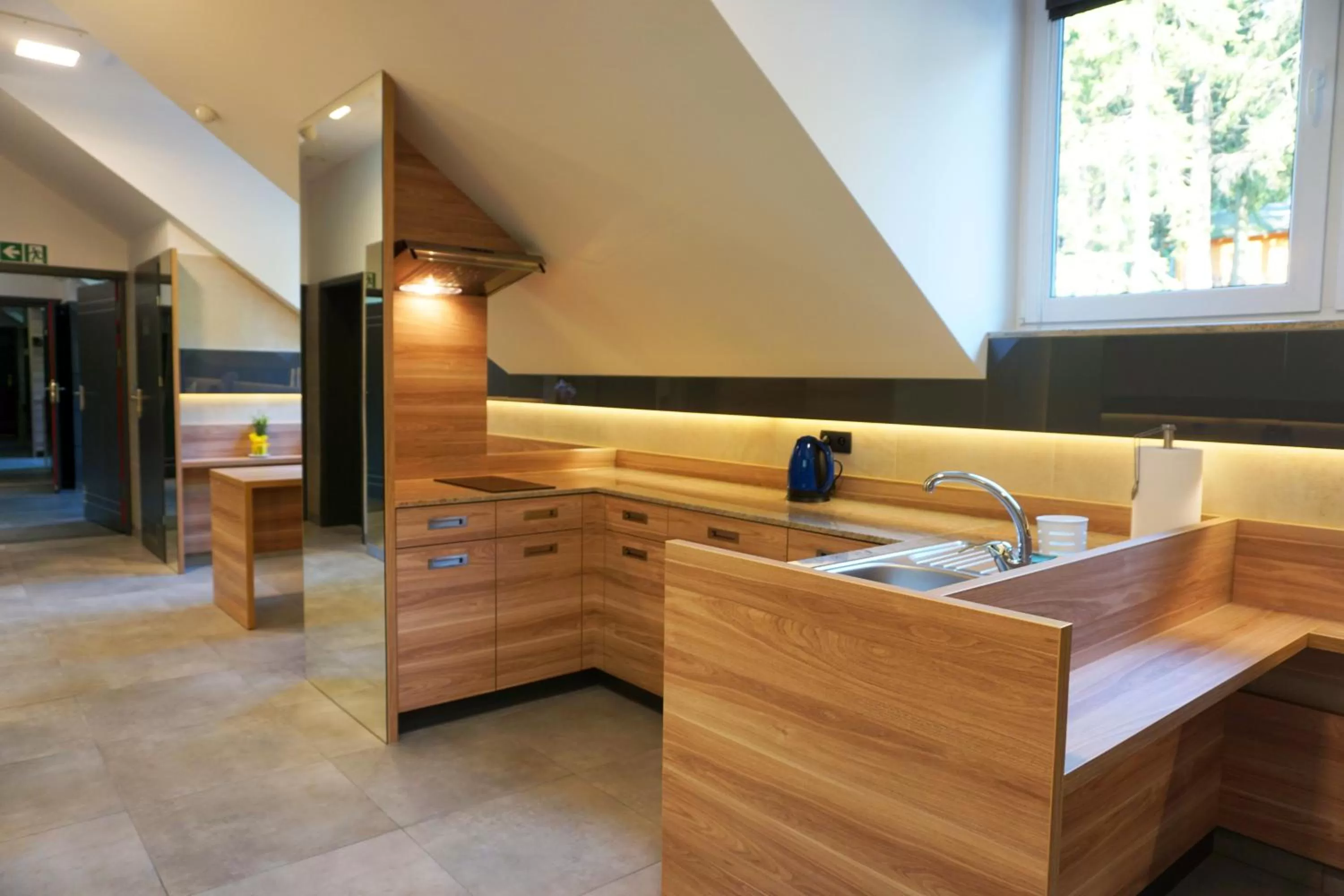 Communal kitchen in Villa Winterpol