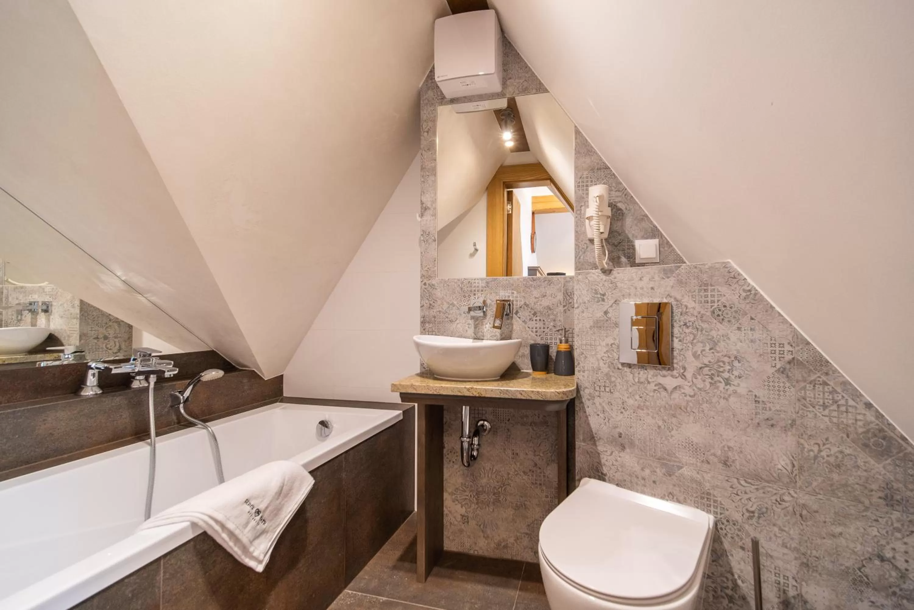 Bathroom in Serce Tatr Residence Zakopane - blisko Krupówek