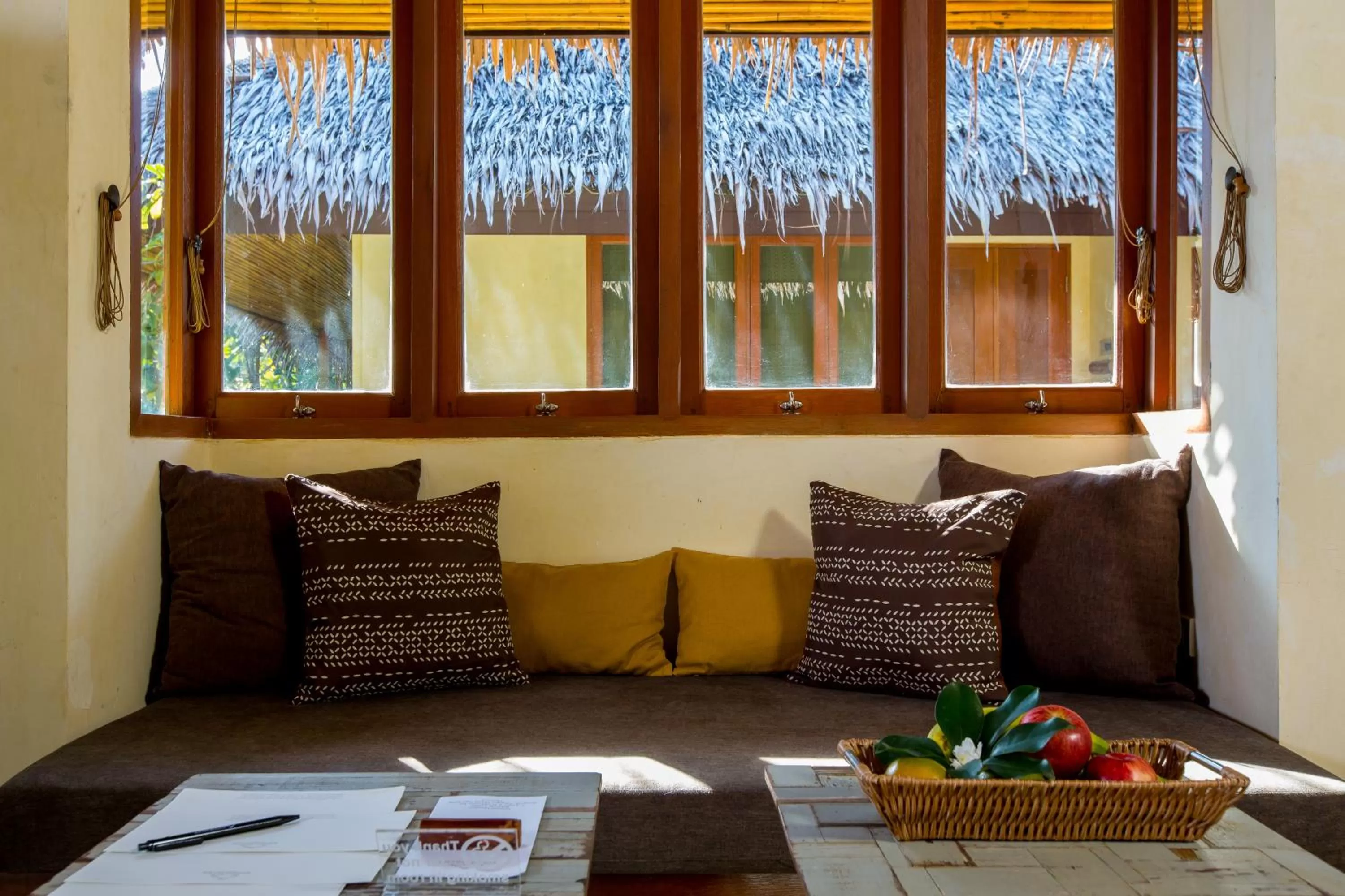 Seating area in Bangsak Village - Adults Only - SHA Extra Plus