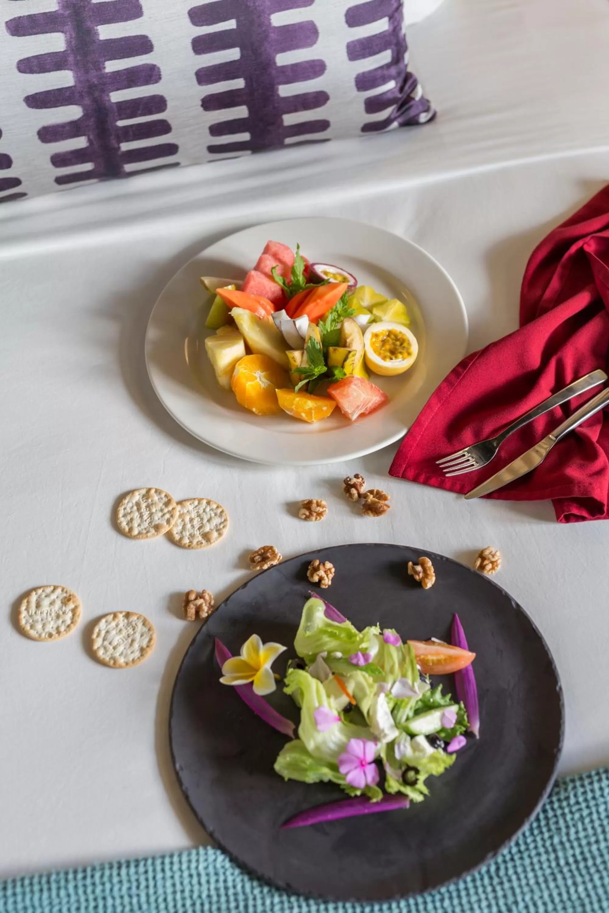 Food and drinks in Warwick Le Lagon Resort & Spa, Vanuatu