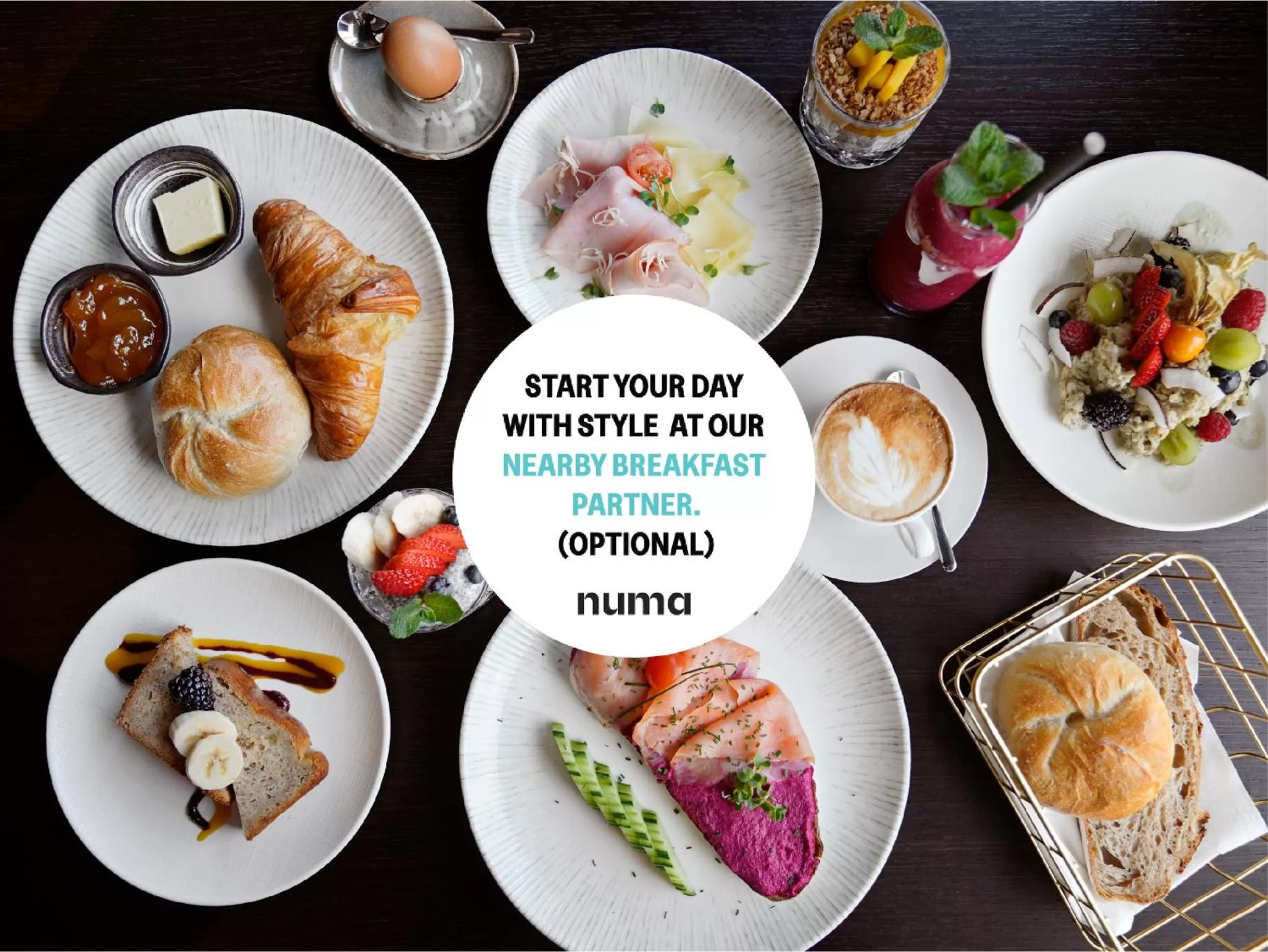 Breakfast in Numa Vienna Wood