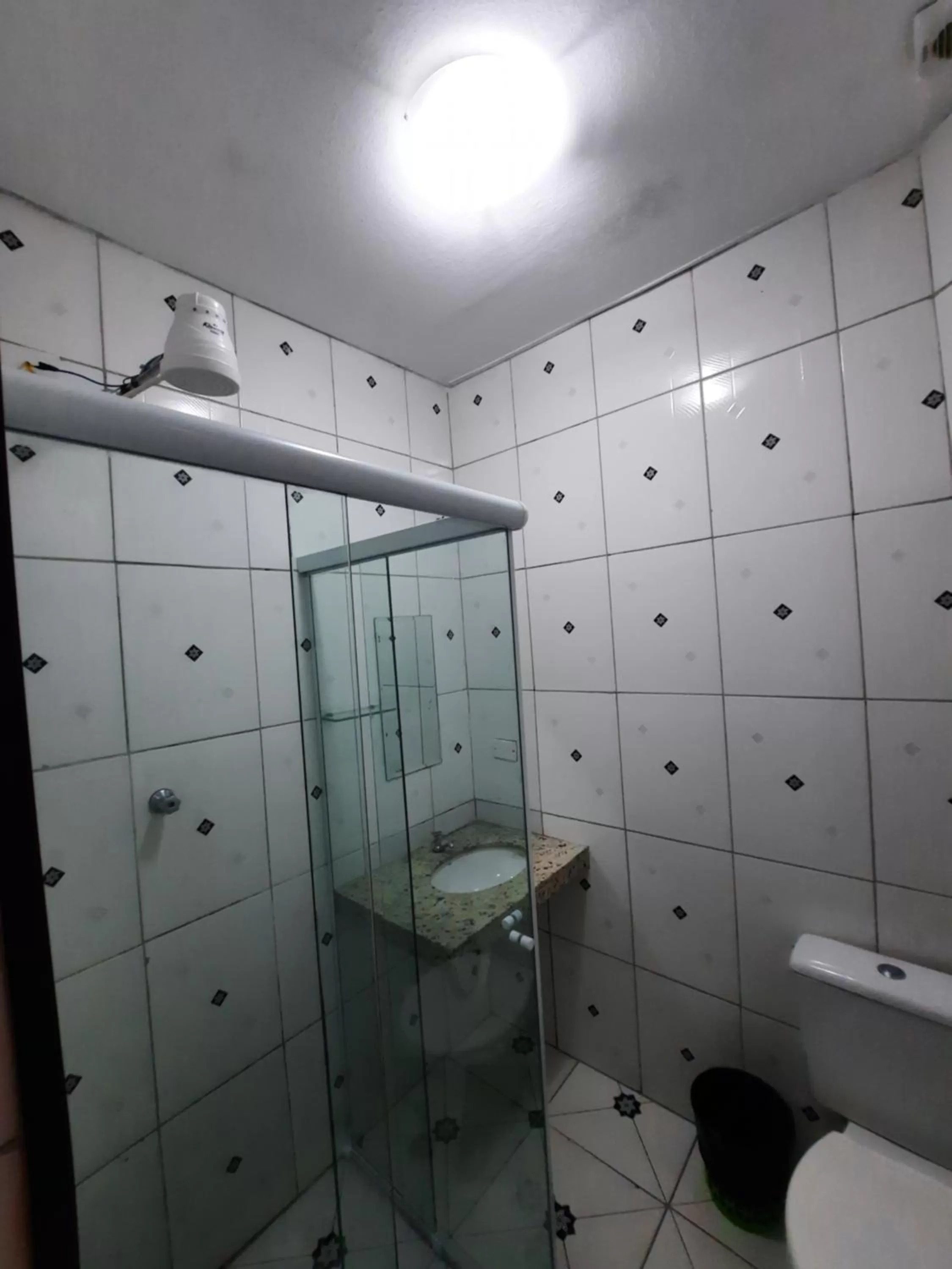 Bathroom in Hotel Praça Orione