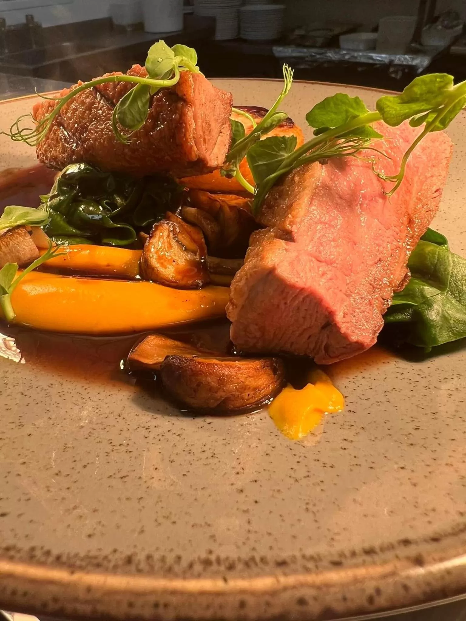 Food close-up in The Beresford Arms