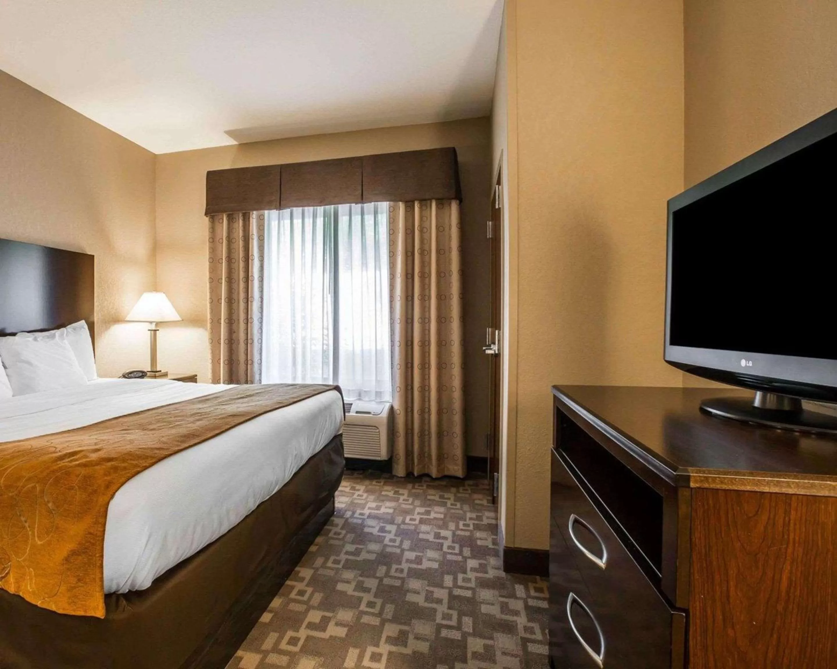 King Suite with Roll-In Shower - Accessible/Non-Smoking in Comfort Suites Whitsett
