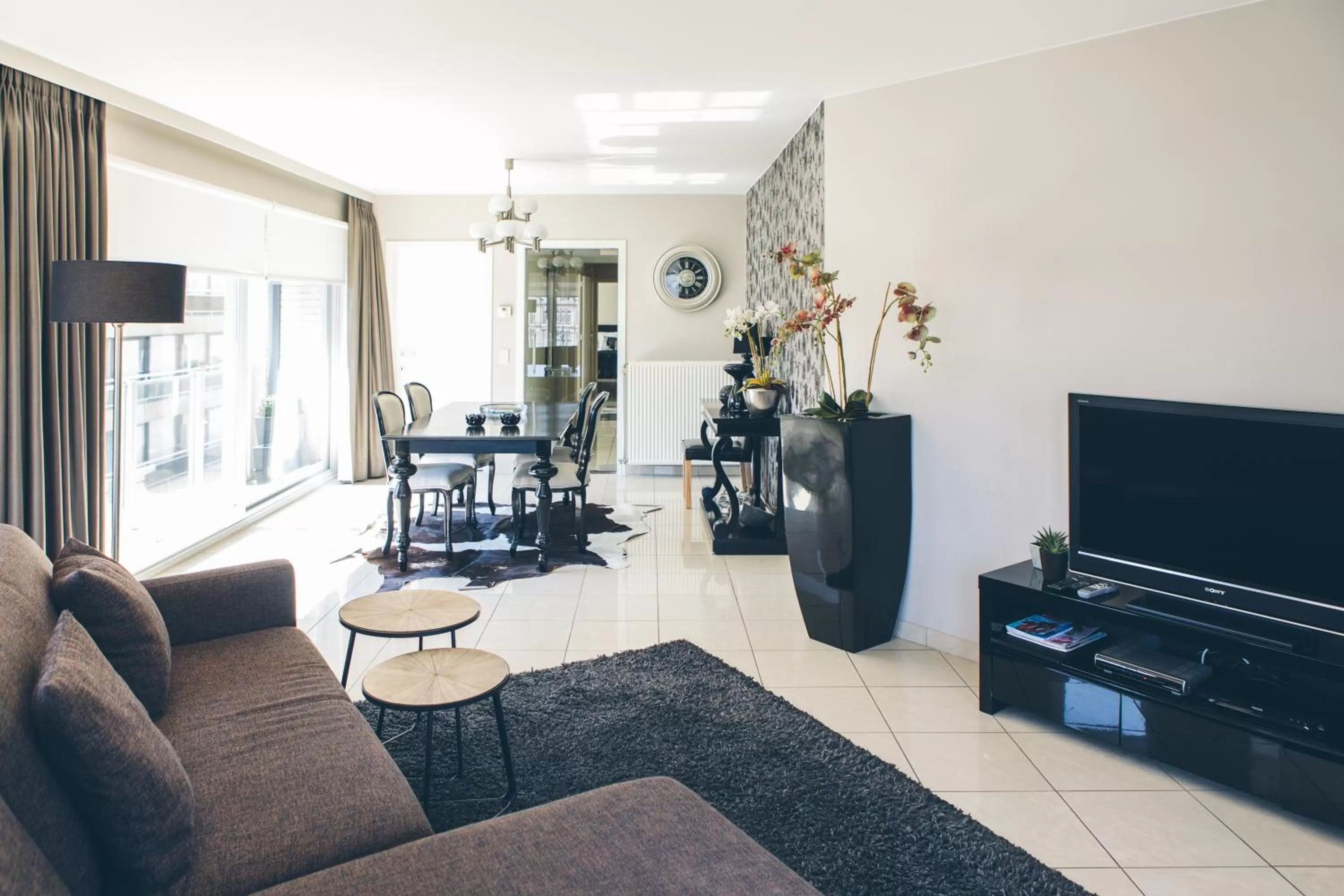 TV and multimedia, Seating Area in Hotel du Bassin