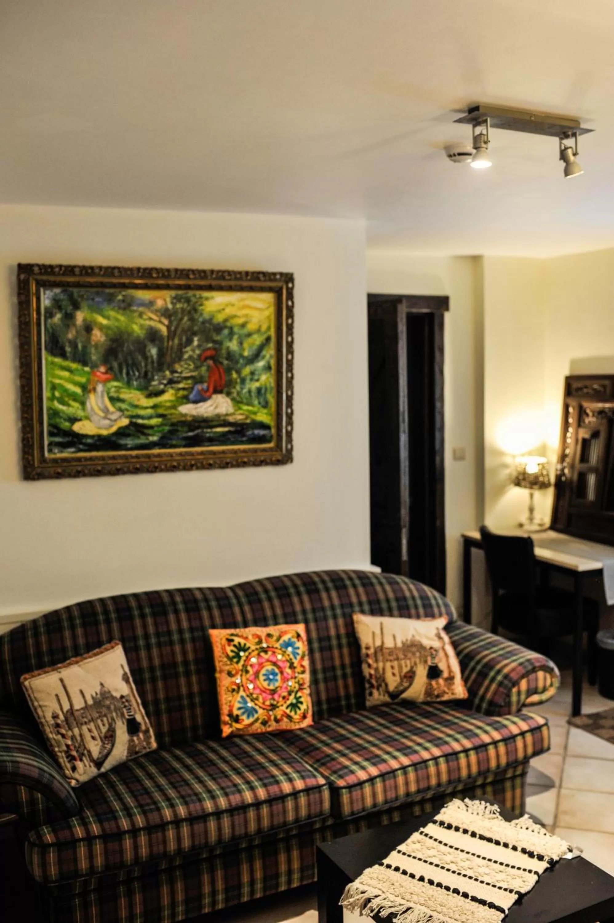 Seating area in B&B De Dubbelmolen