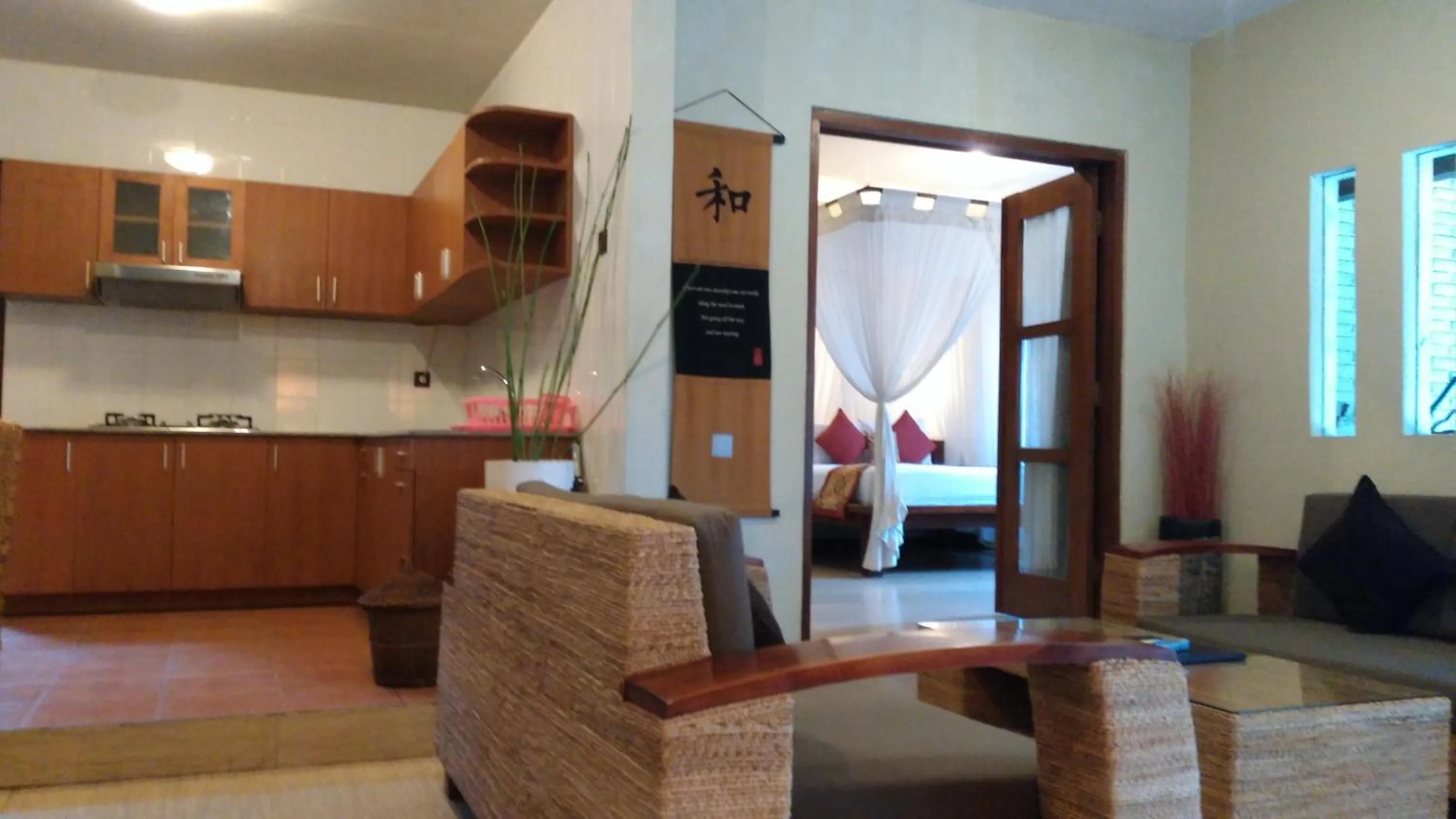 Living room in Villa Puri Ayu