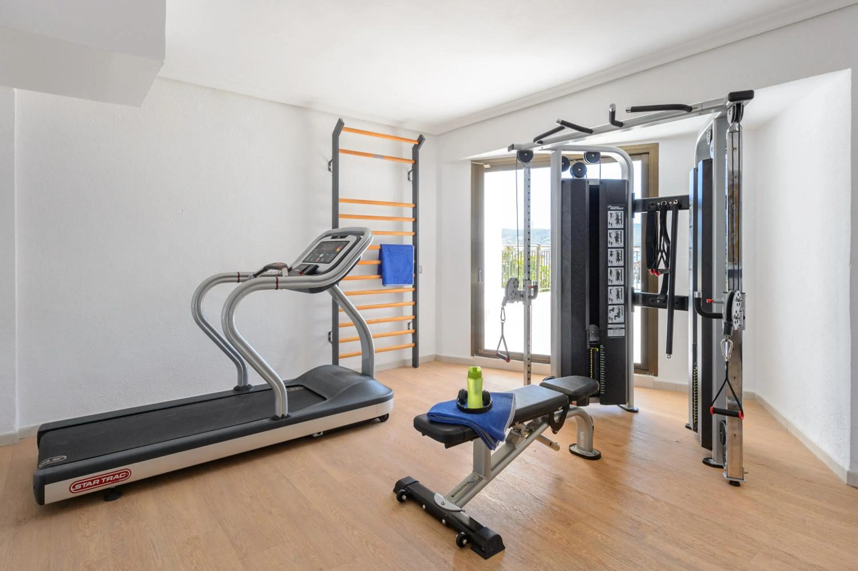 Fitness centre/facilities in Hotel Vibra San Remo
