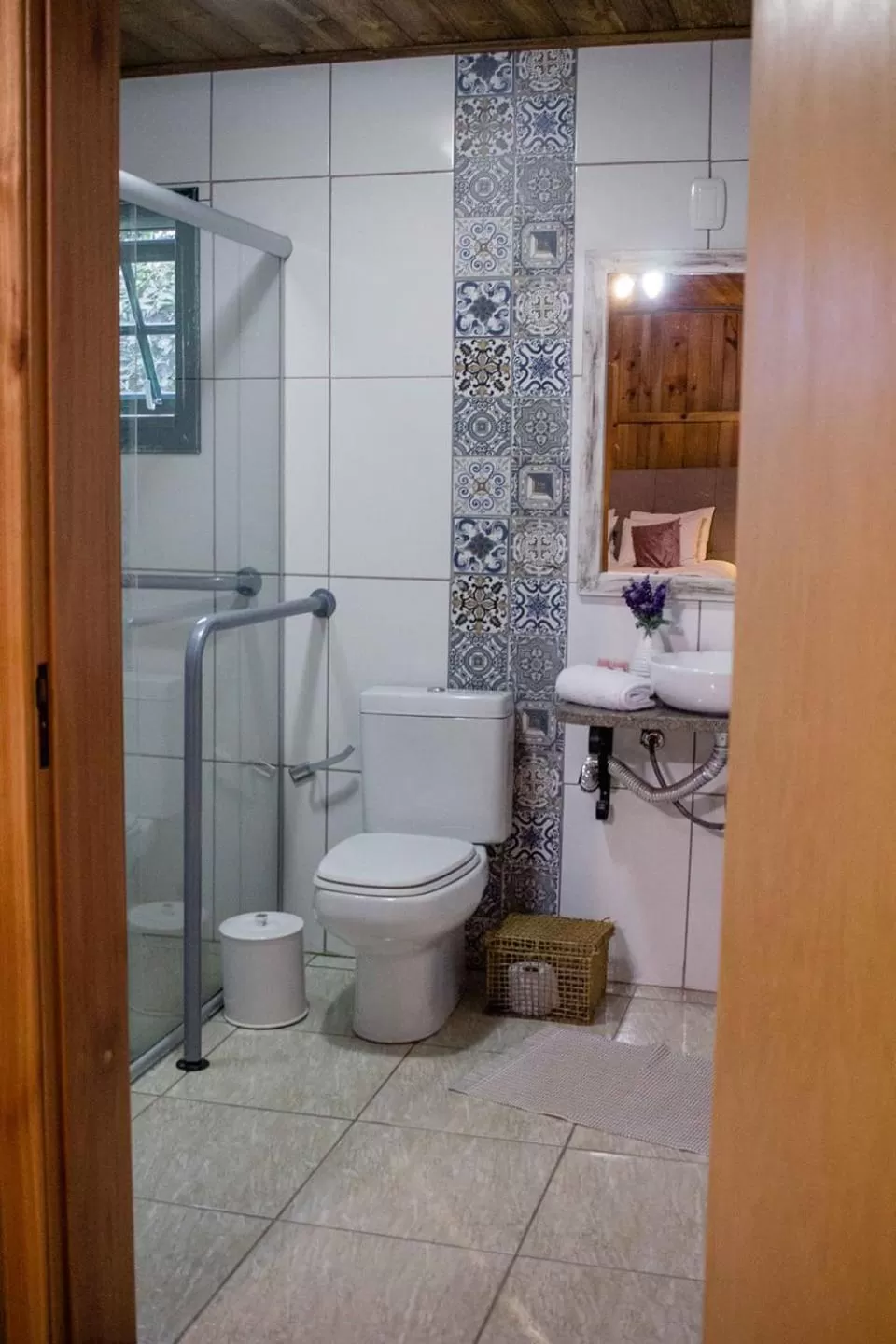 Bathroom in Afeto Pousada