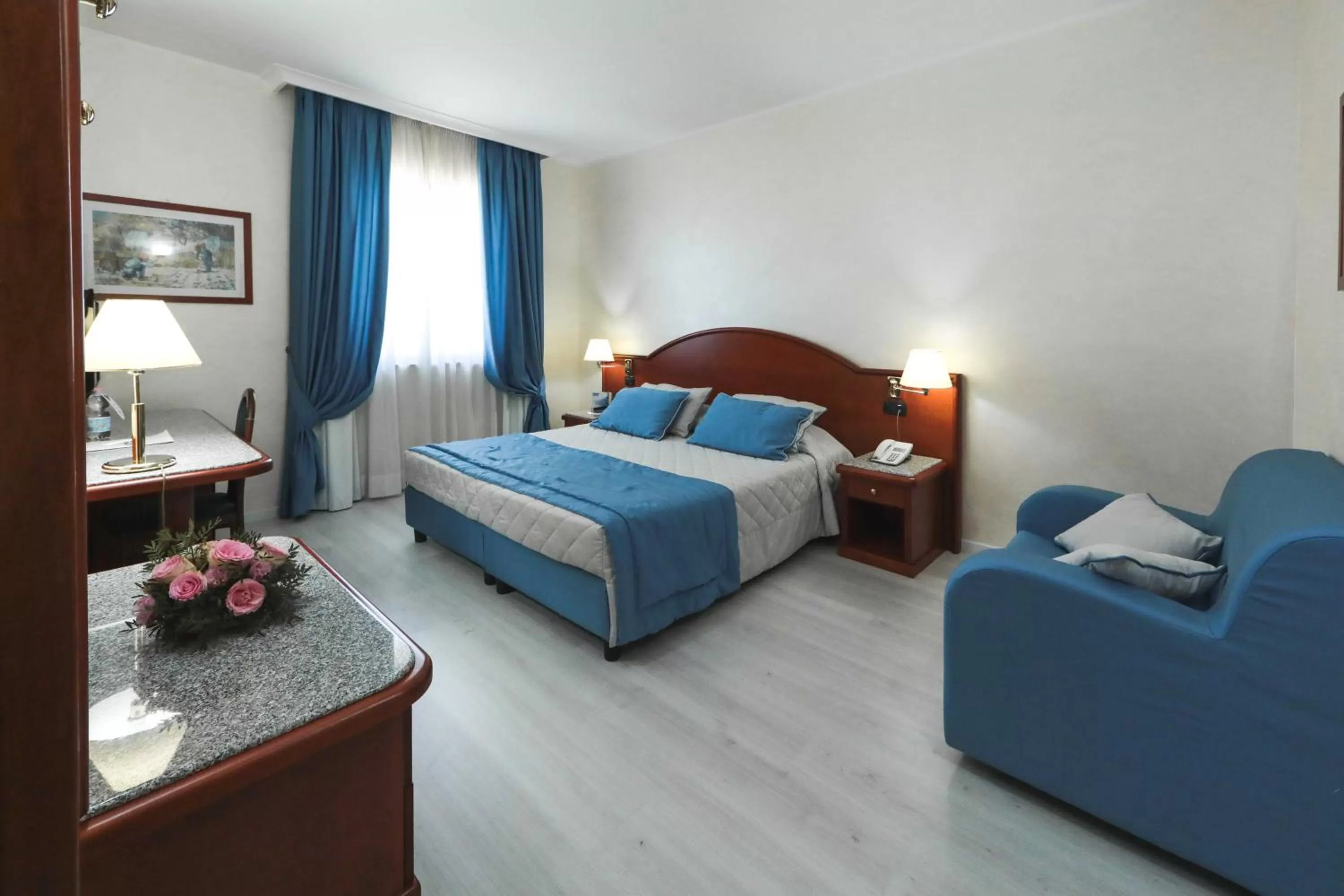 Bedroom, Bed in Edra Palace Hotel & Ristorante