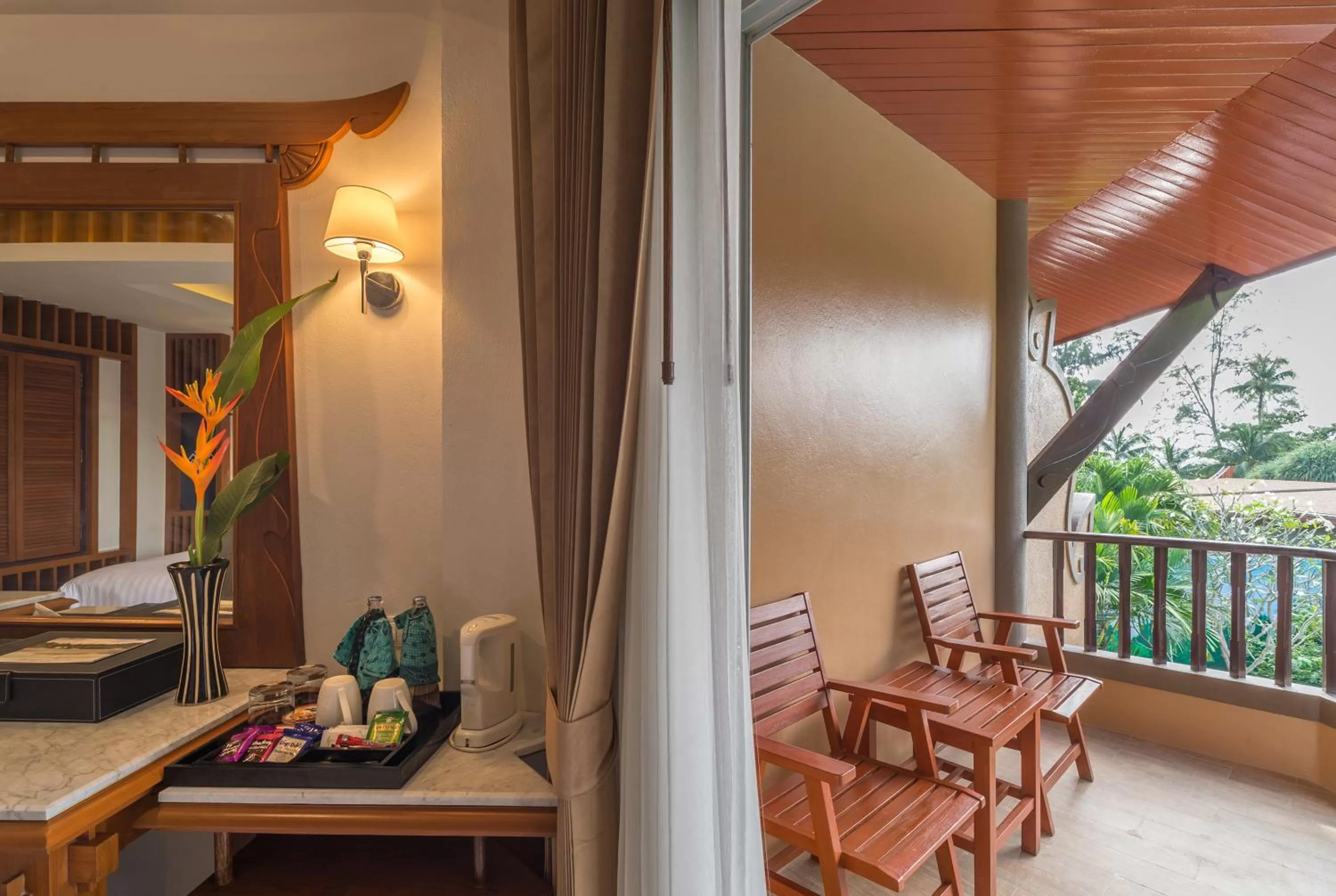 Balcony/Terrace in Aonang Princeville Villa Resort & Spa - GHA WellHotel-Halal Certified, Krabi, Thailand