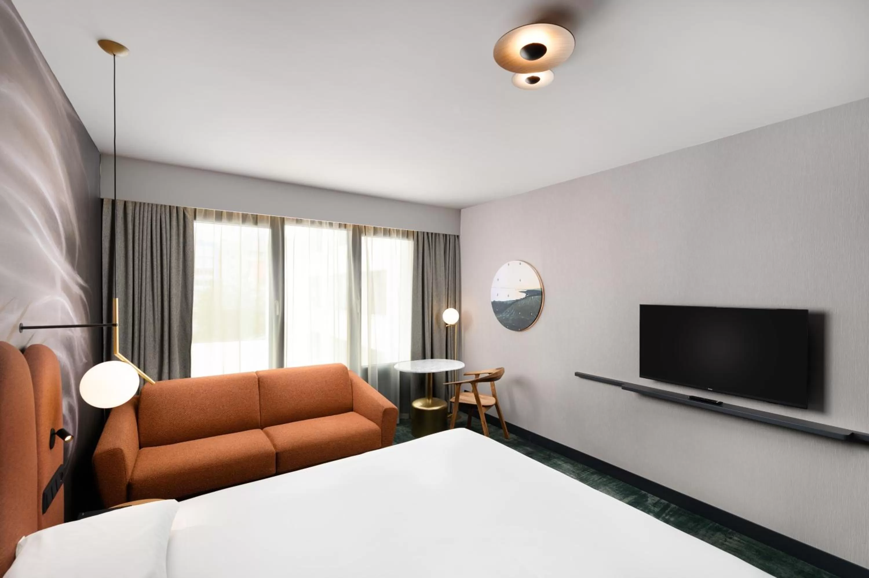 Bed in Mercure Debrecen