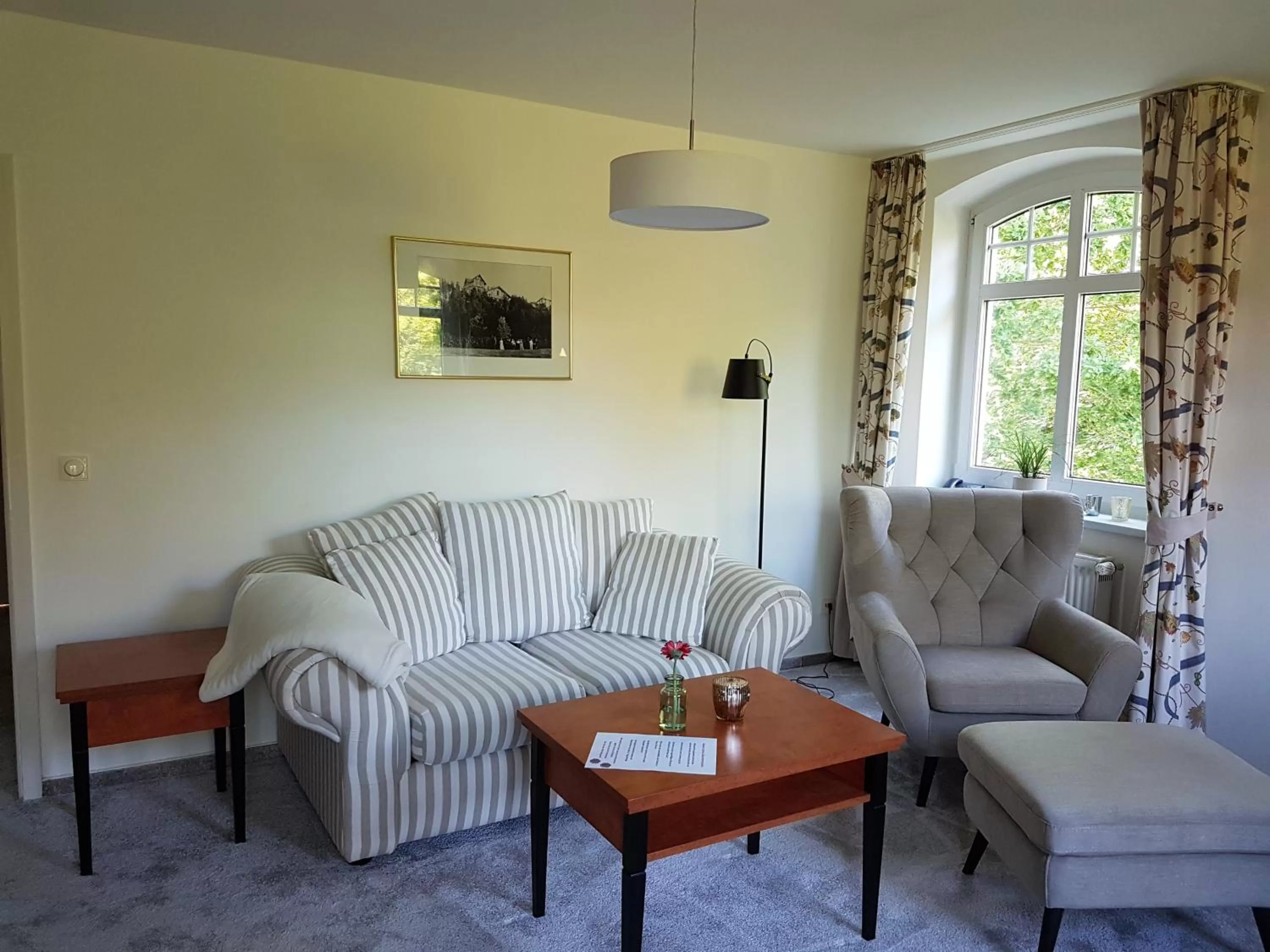 Garden view in Ringhotel Villa Margarete