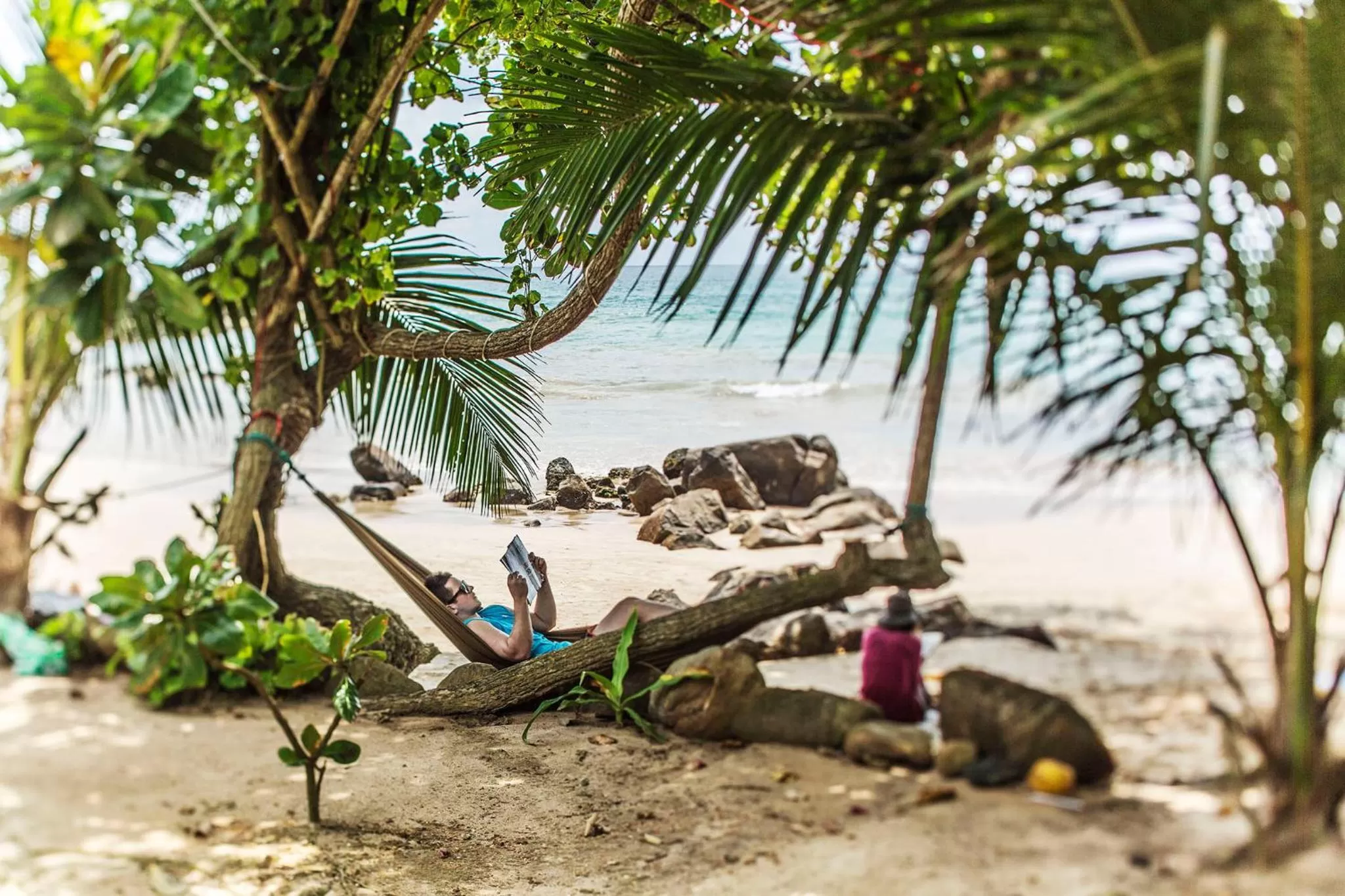 Beach in Surf Sea Breeze
