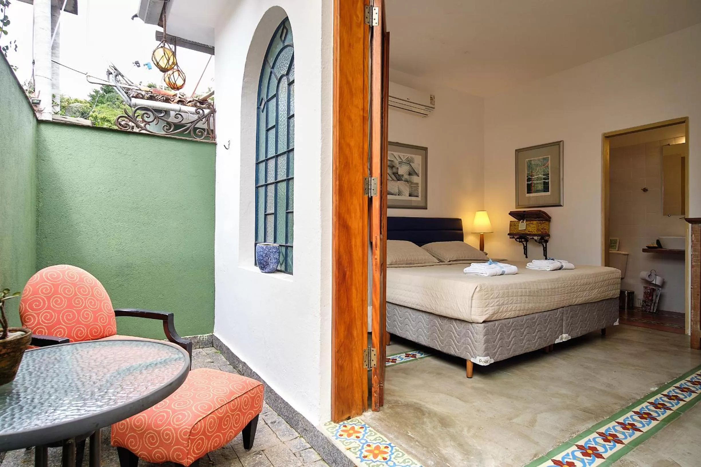 Superior Triple Room in Pousada Pontal Gardens