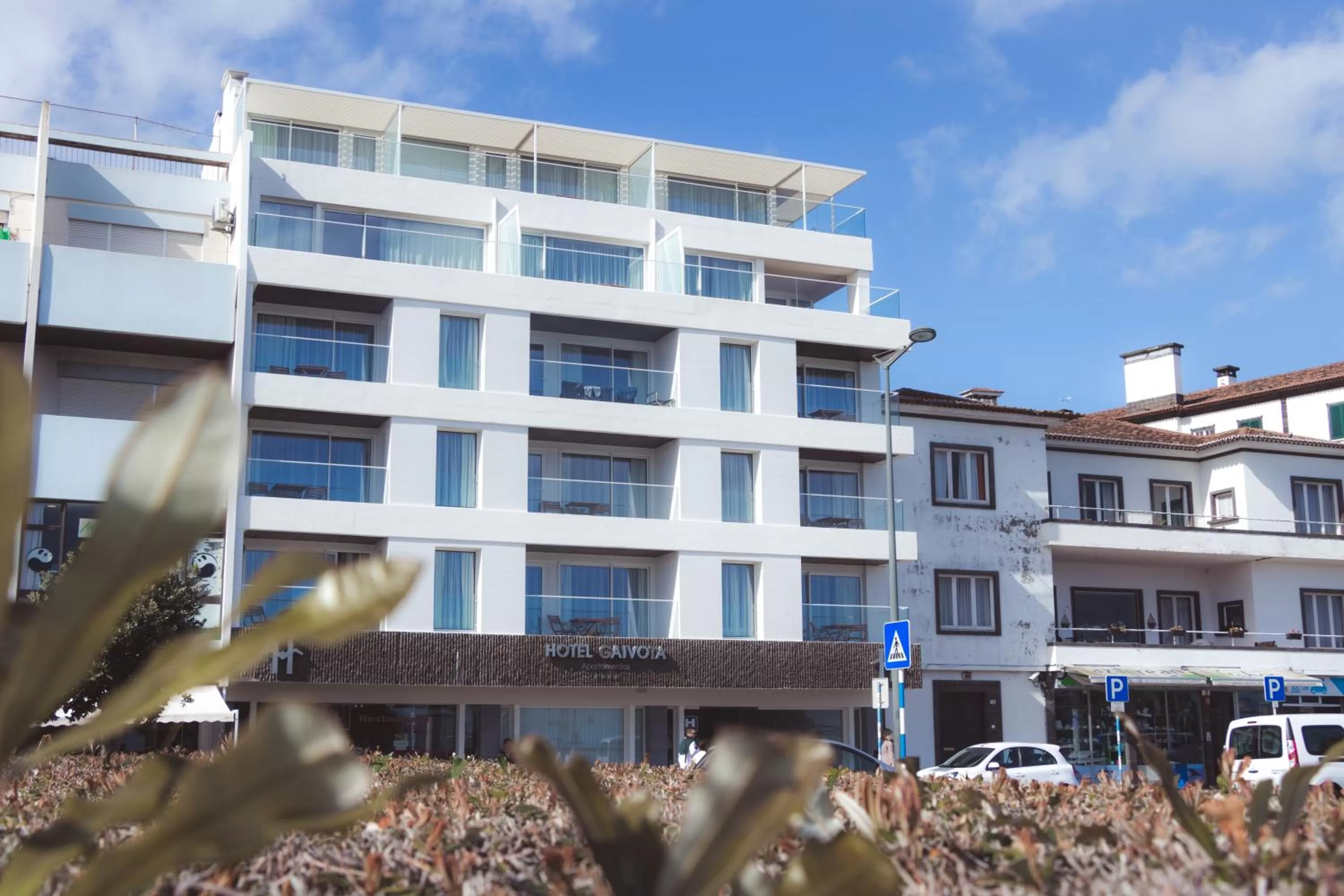 Property building in Hotel Gaivota Azores