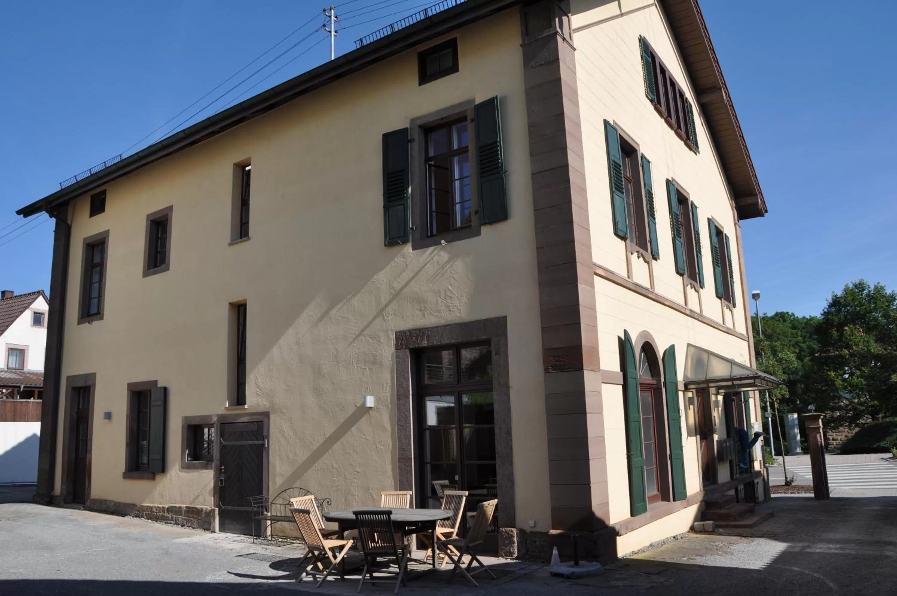 Patio, Property Building in Gästehaus stuttgART36