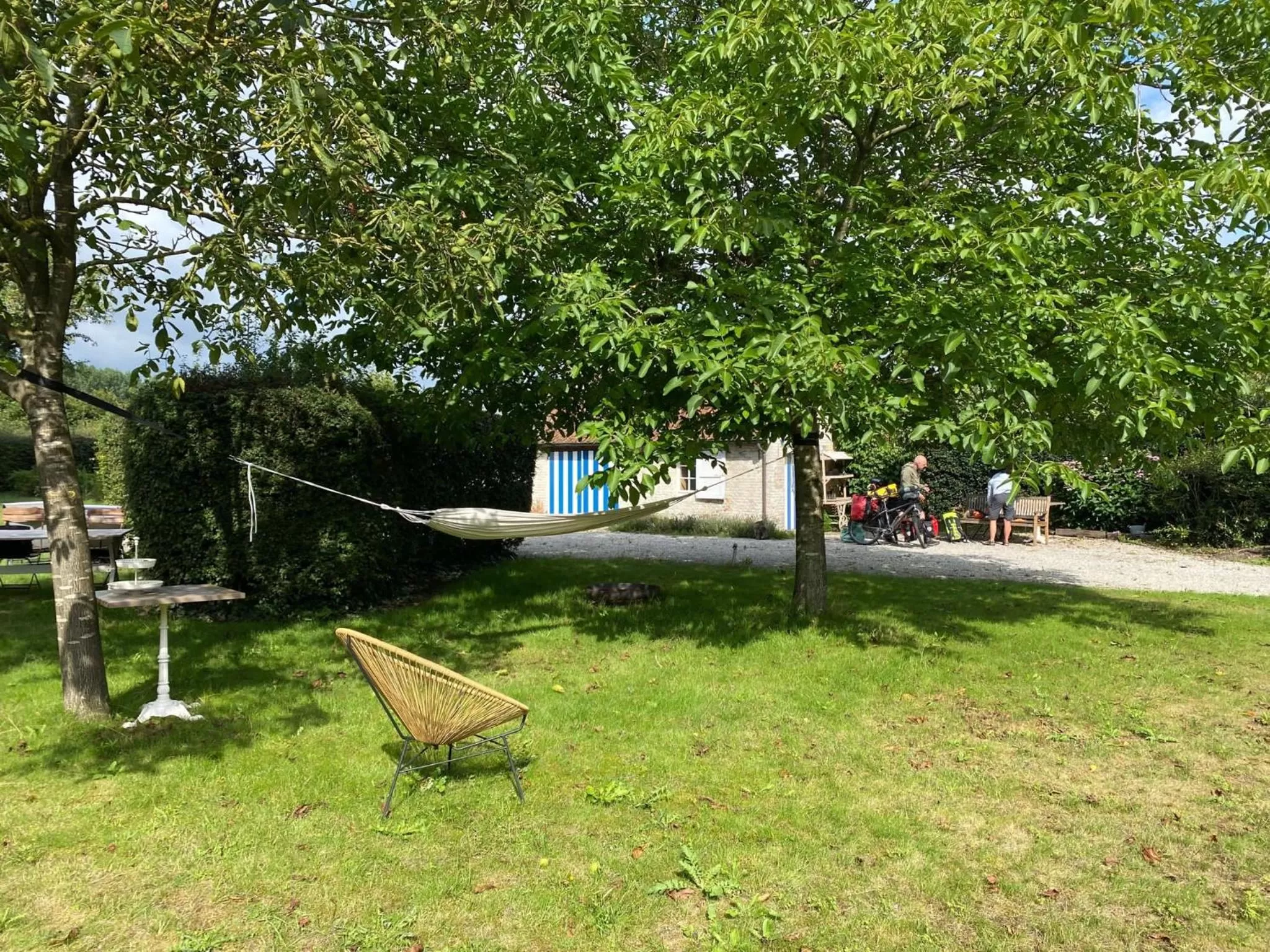 Garden in Hamiora wellness B&B