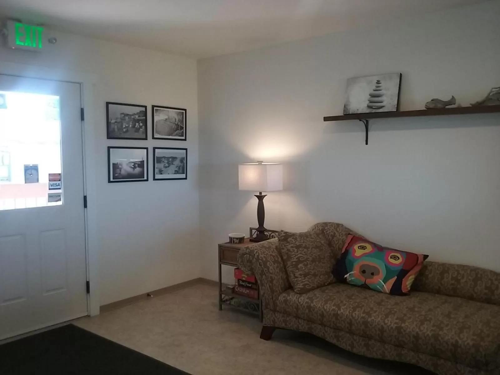 Lobby or reception in Moonstone Beach Motel