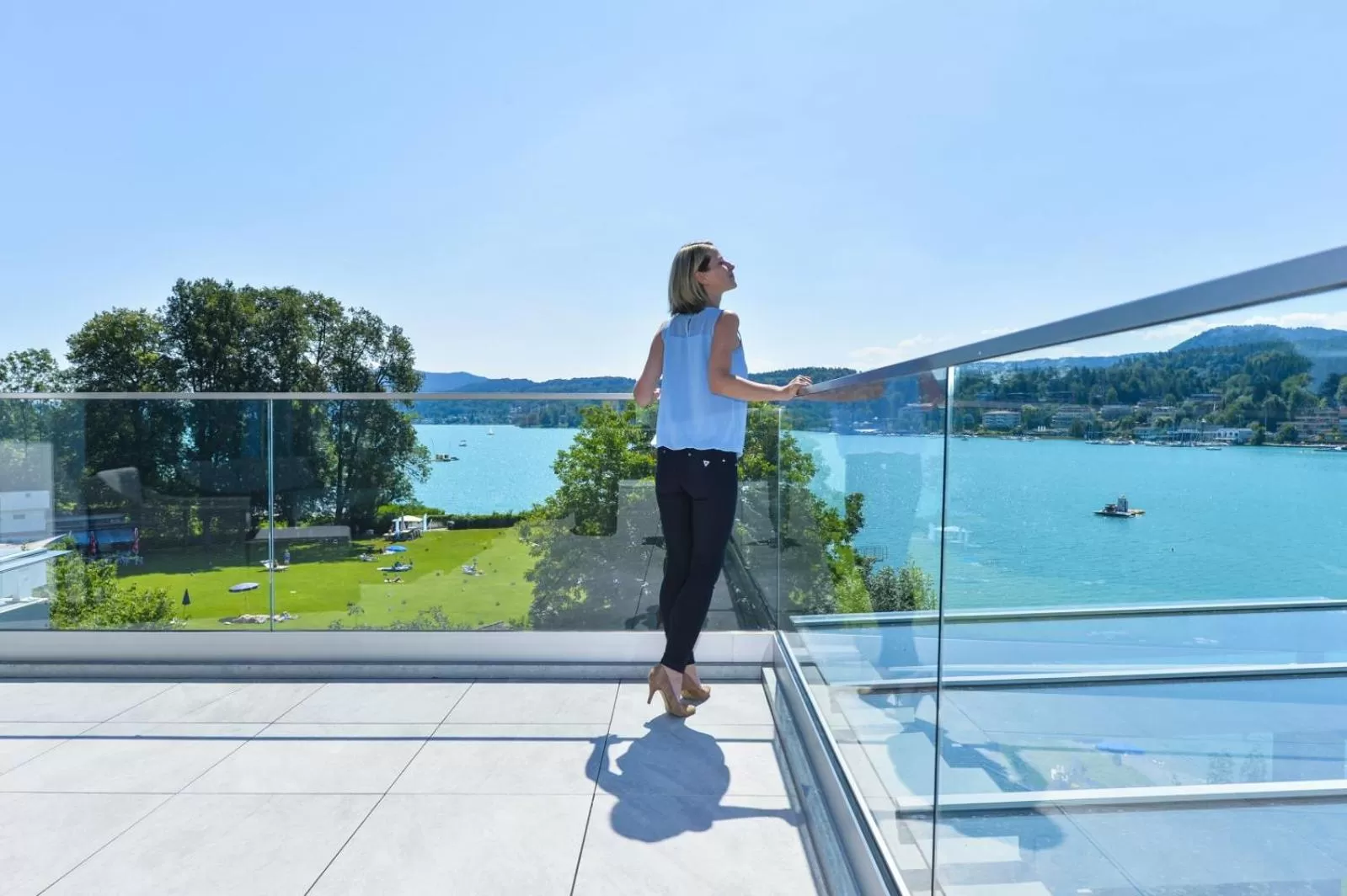 Lake view in Boutiquehotel Wörthersee - Serviced Apartments