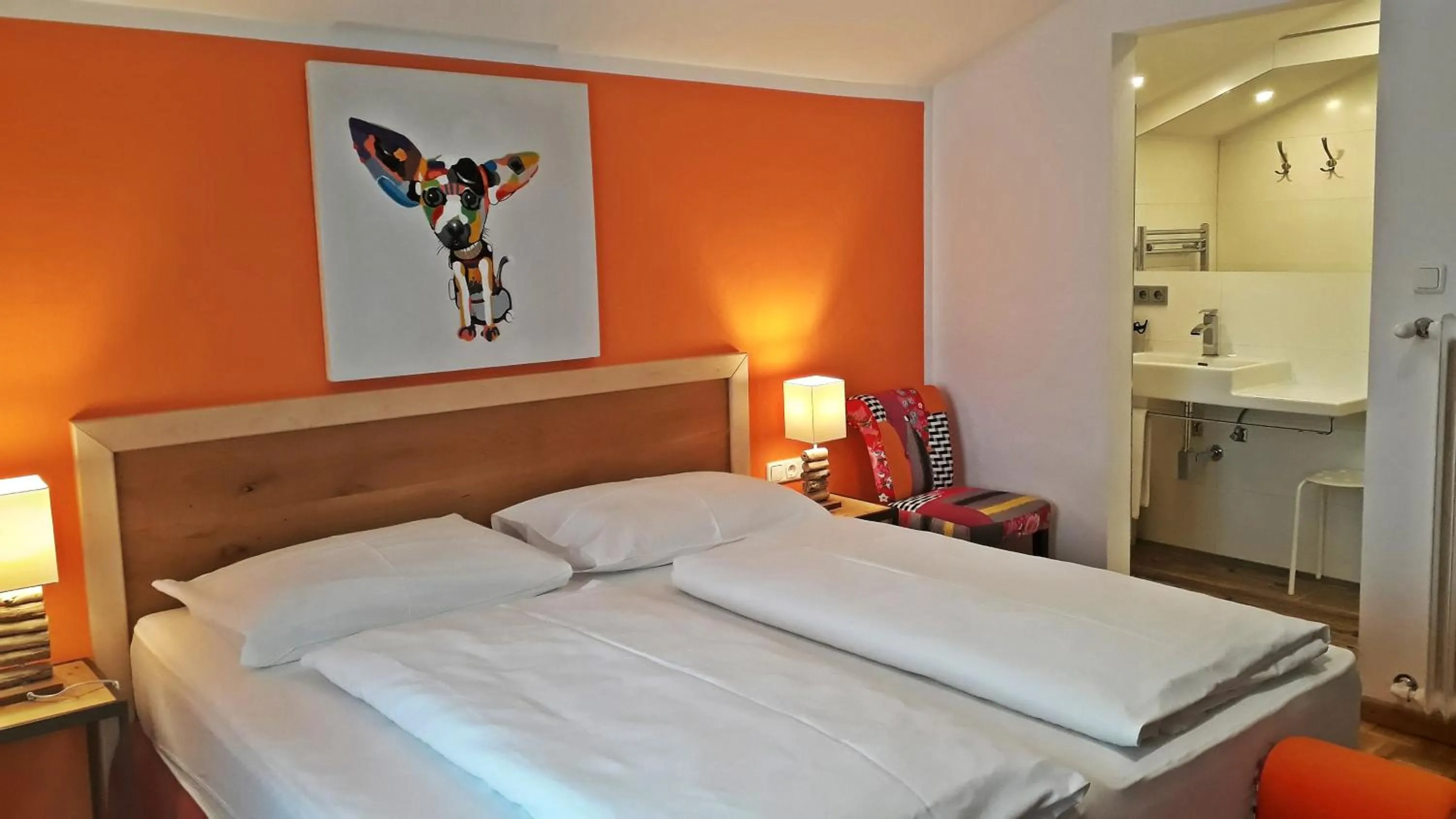 Photo of the whole room, Bed in Boutique Hotel Oase