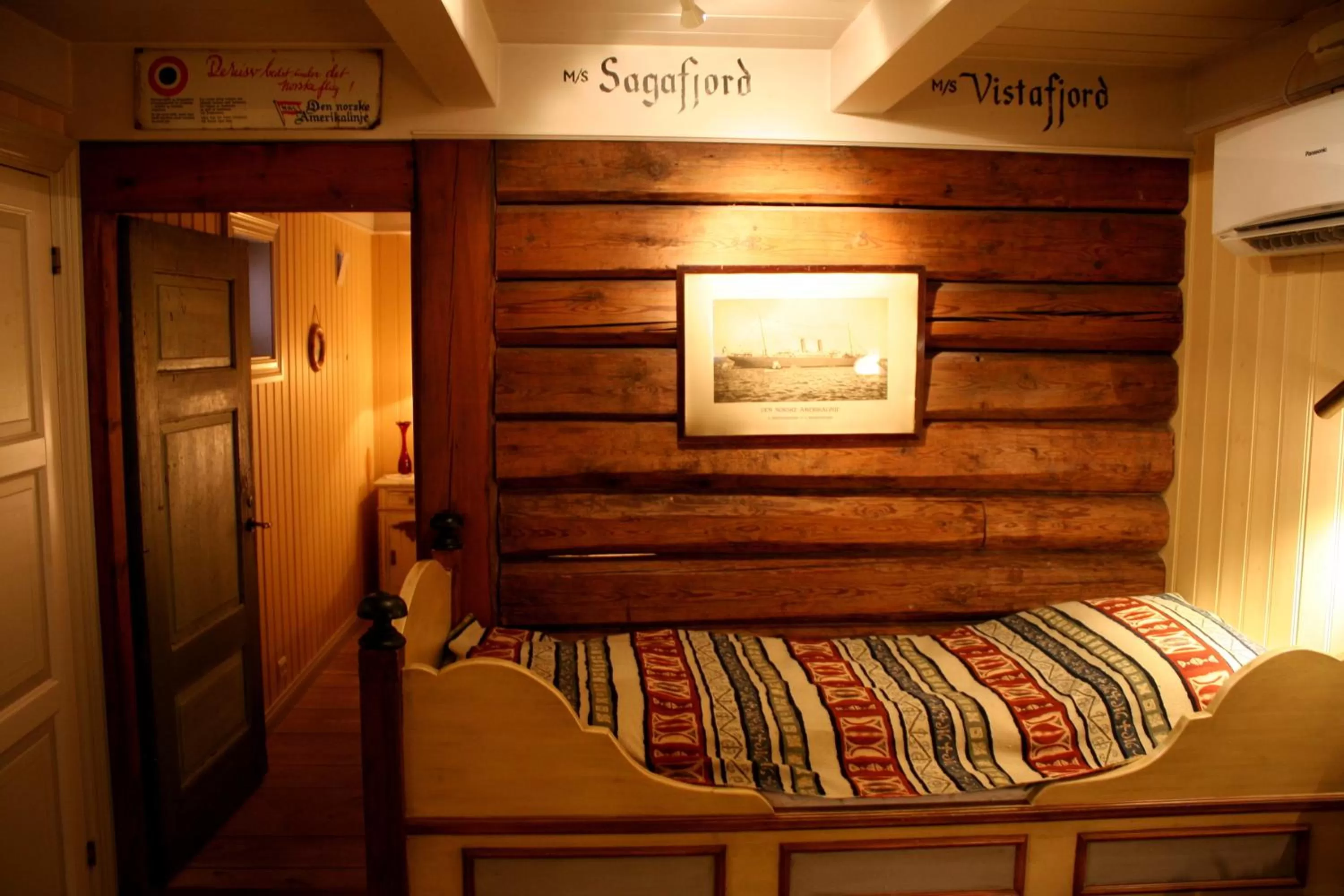 Bed in Det Lille Hotel