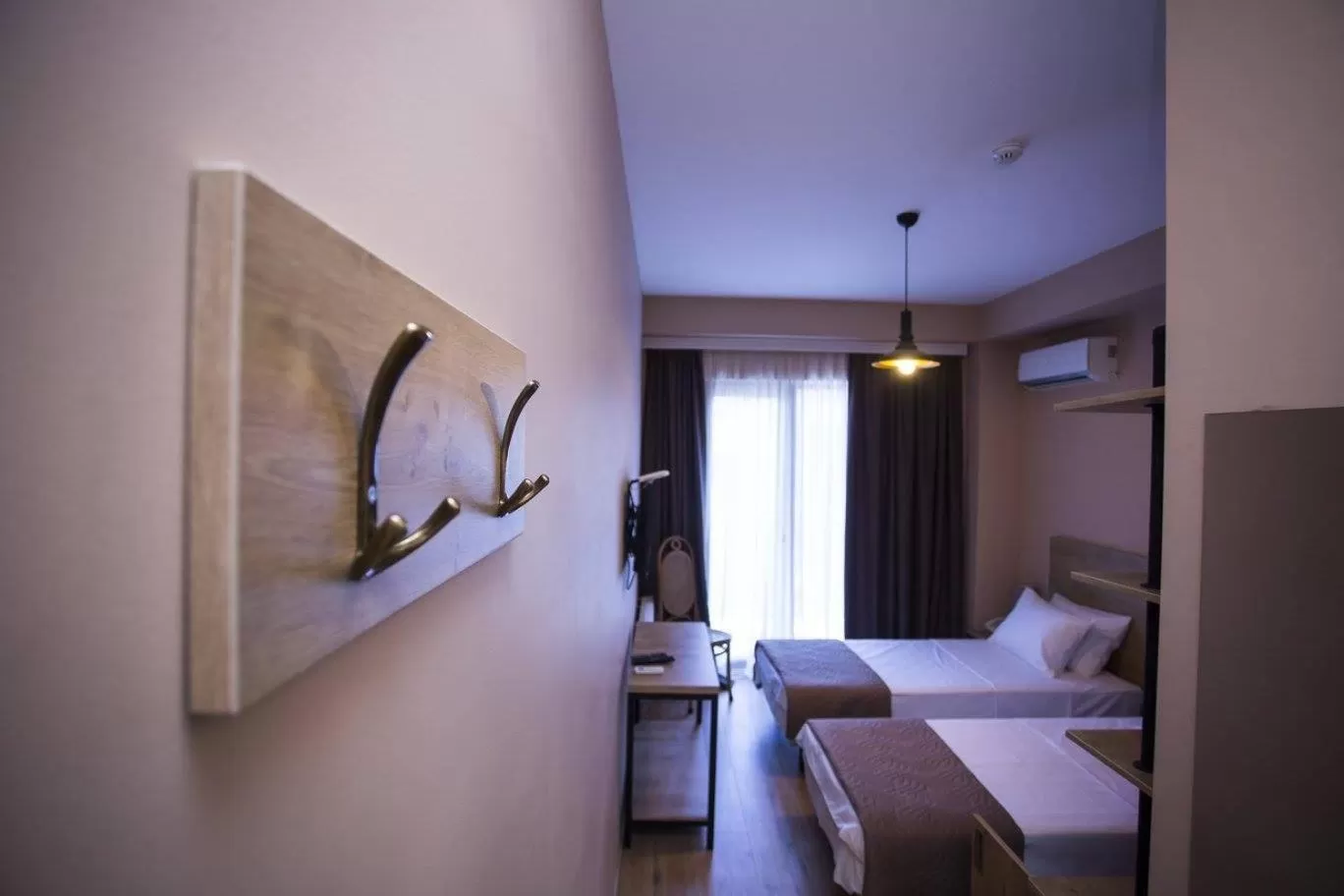 Inner courtyard view, Bed in Hotel N16