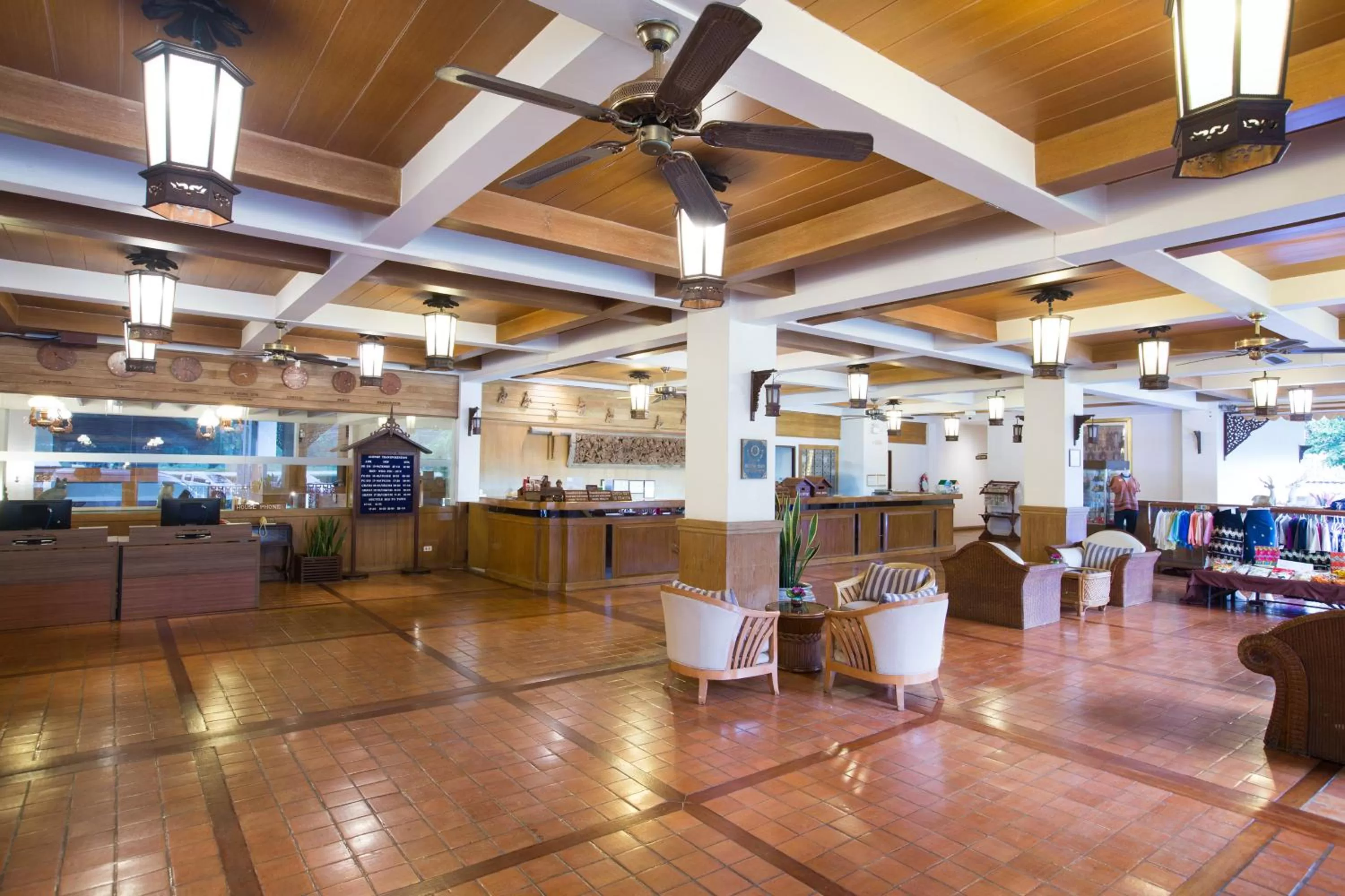 Lobby or reception in The Imperial Mae Hong Son Resort