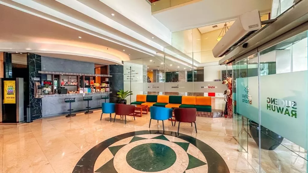 Lobby or reception in Malyabhara Hotel