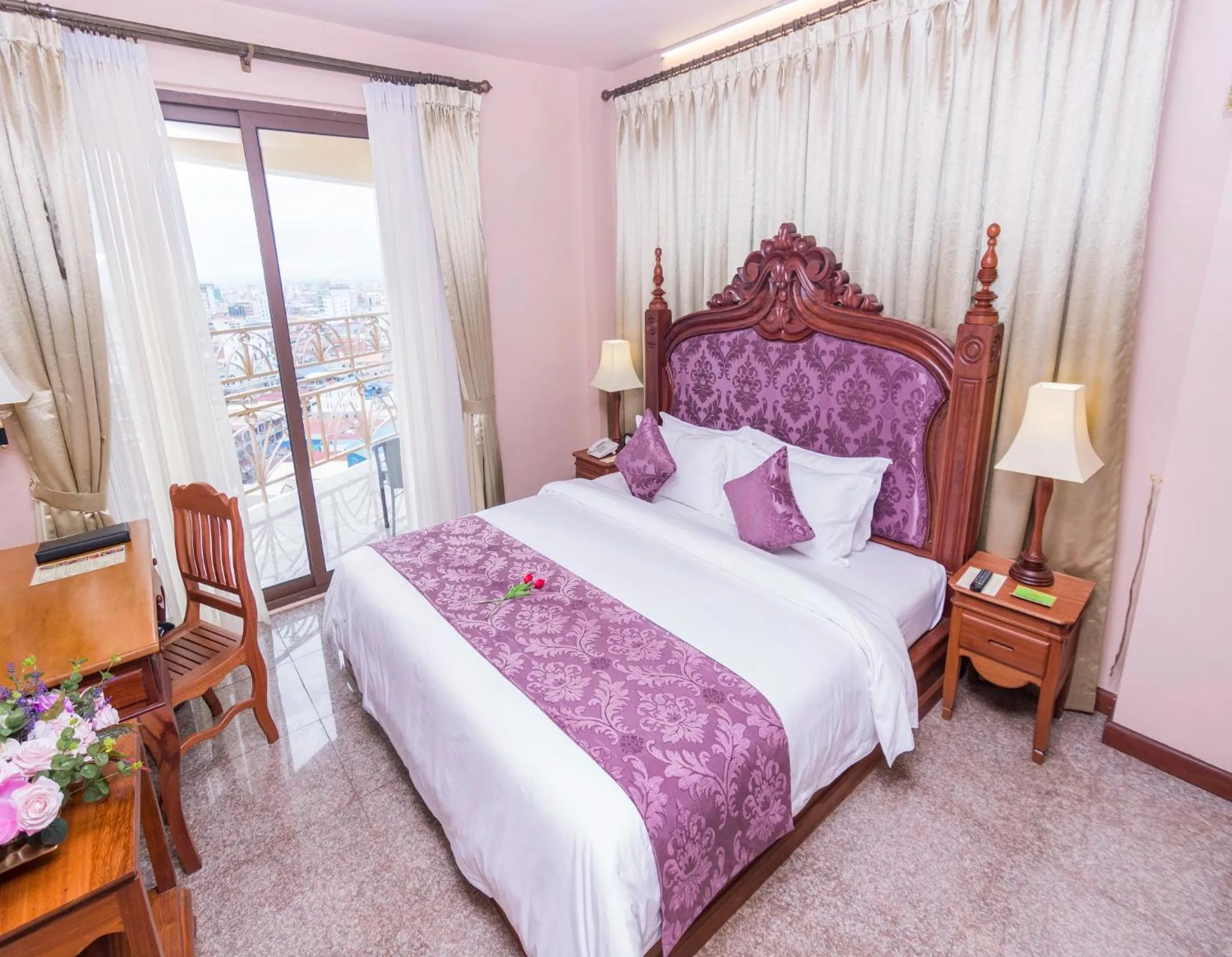 Bedroom in Phnom Penh Era Hotel