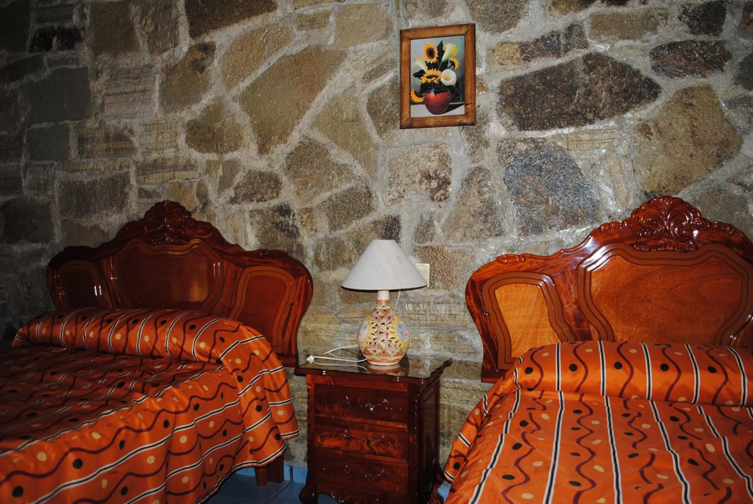 Bed in Hotel Boutique Posada la Casona de Cortés