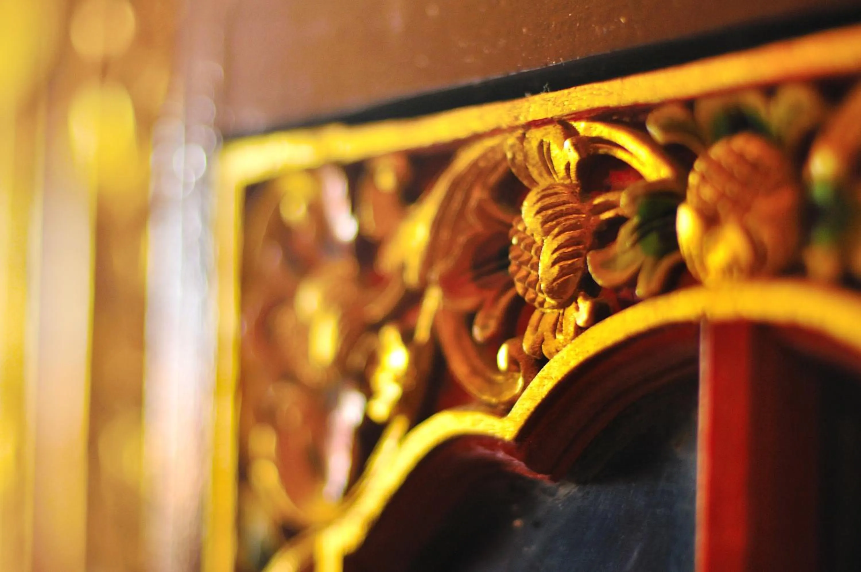 Decorative detail in Bemo Corner Guest House