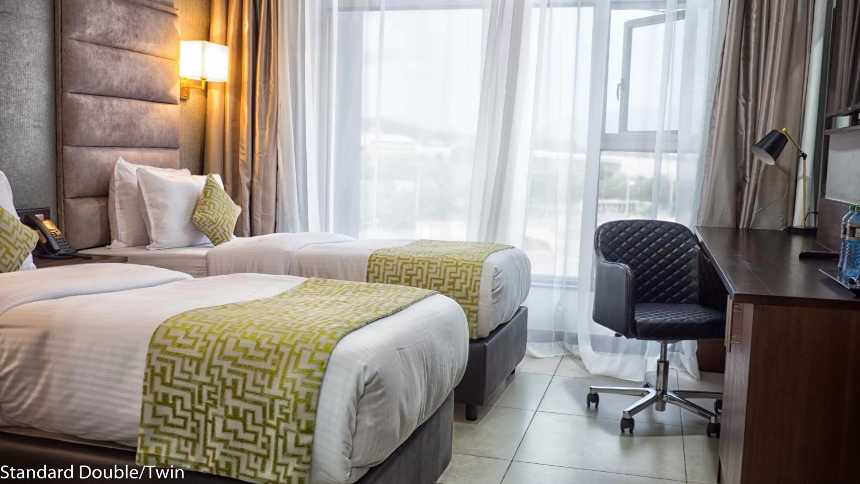 Bed in Fairways Hotel Kisumu