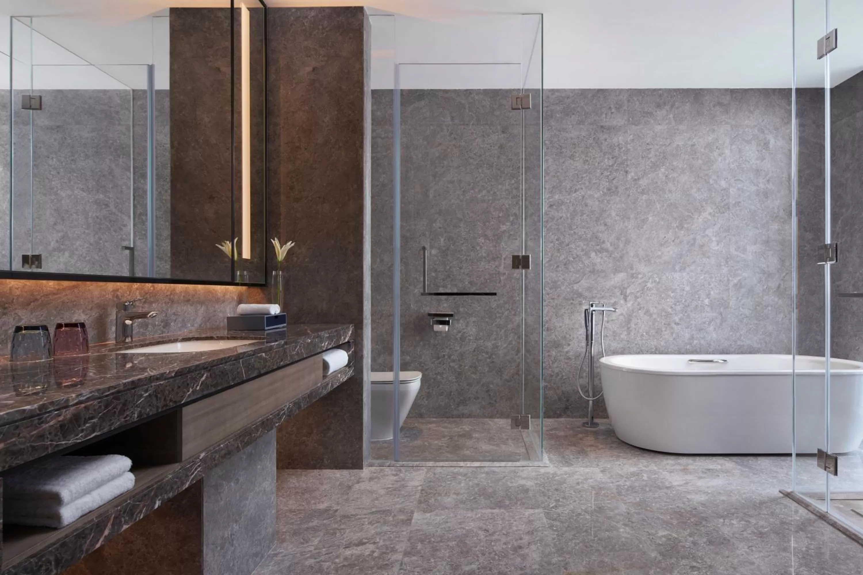 Bathroom in Foshan Marriott Hotel