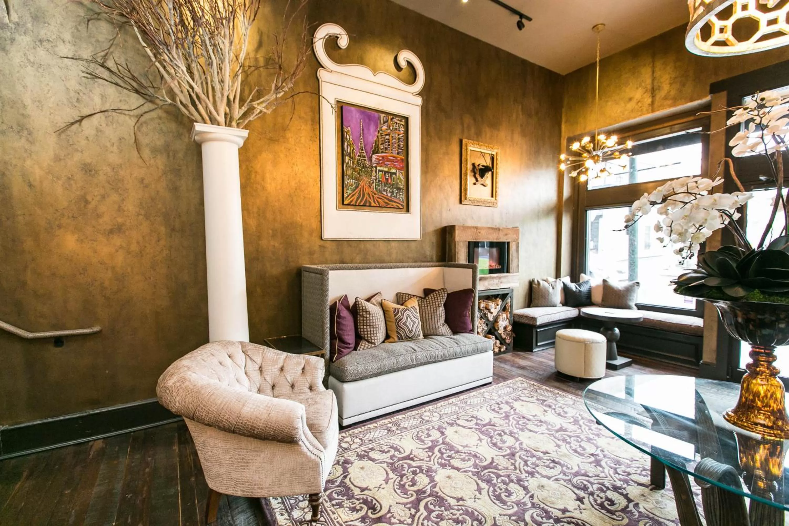 Lobby or reception in The Windsor - Asheville