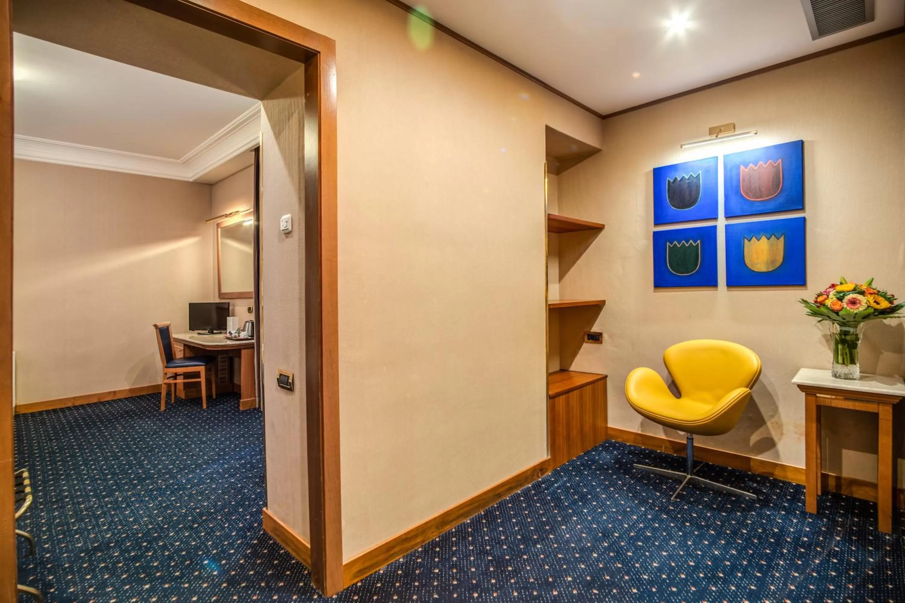 Bed in Hotel Diocleziano