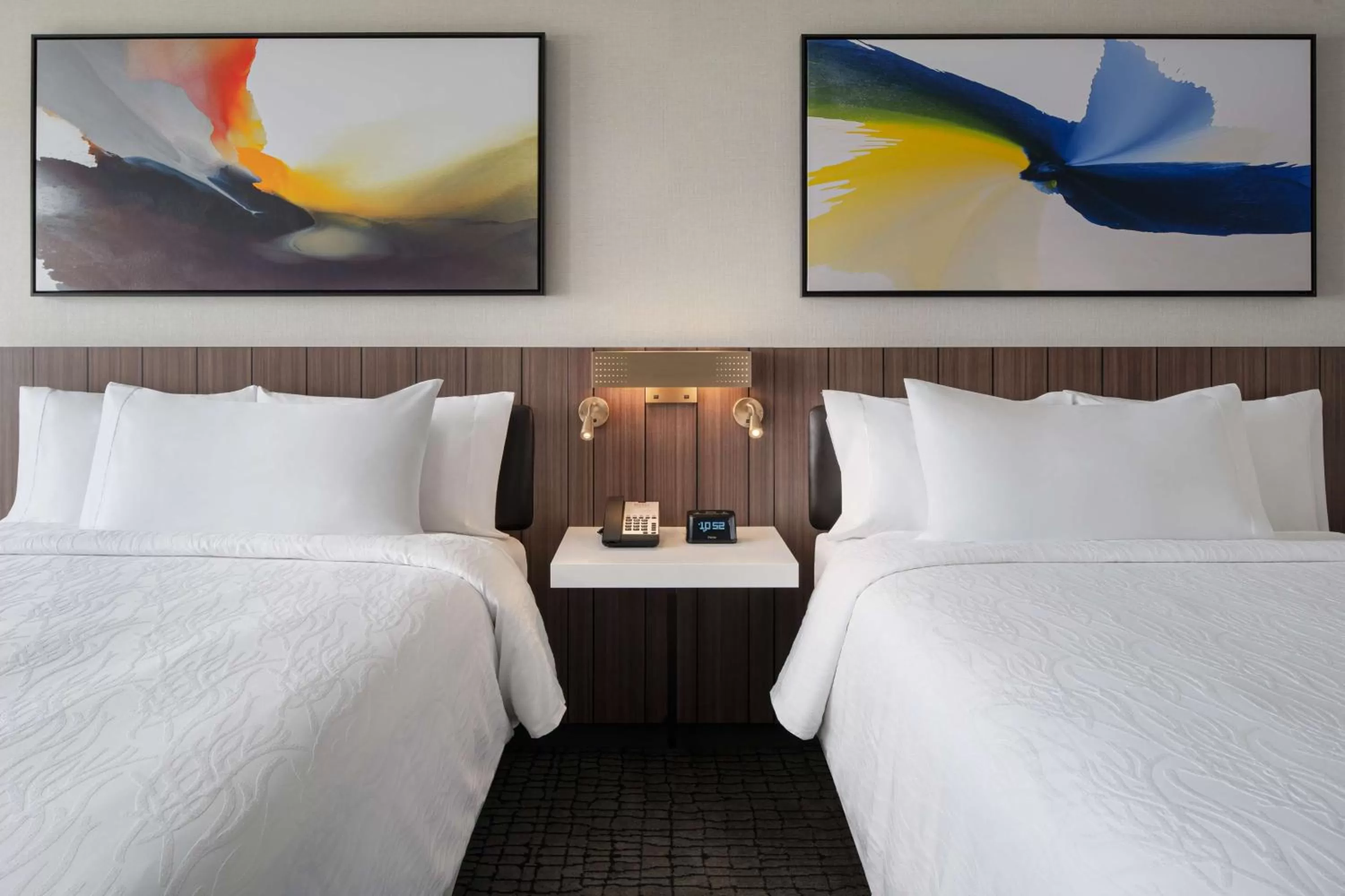 Bed in Hilton Garden Inn Camden Waterfront Philadelphia