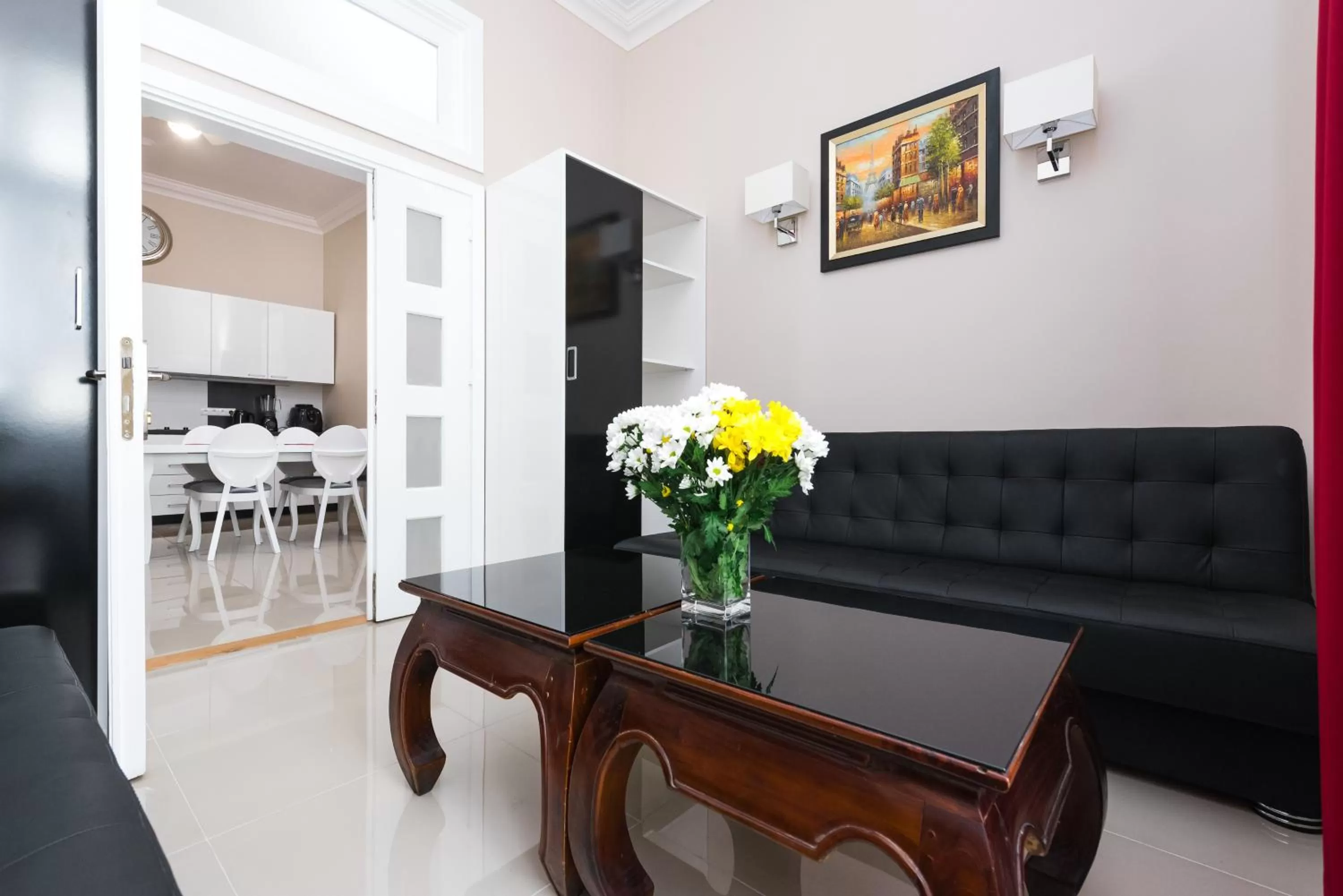 Living room, Seating Area in Rembrandt Aparthotel