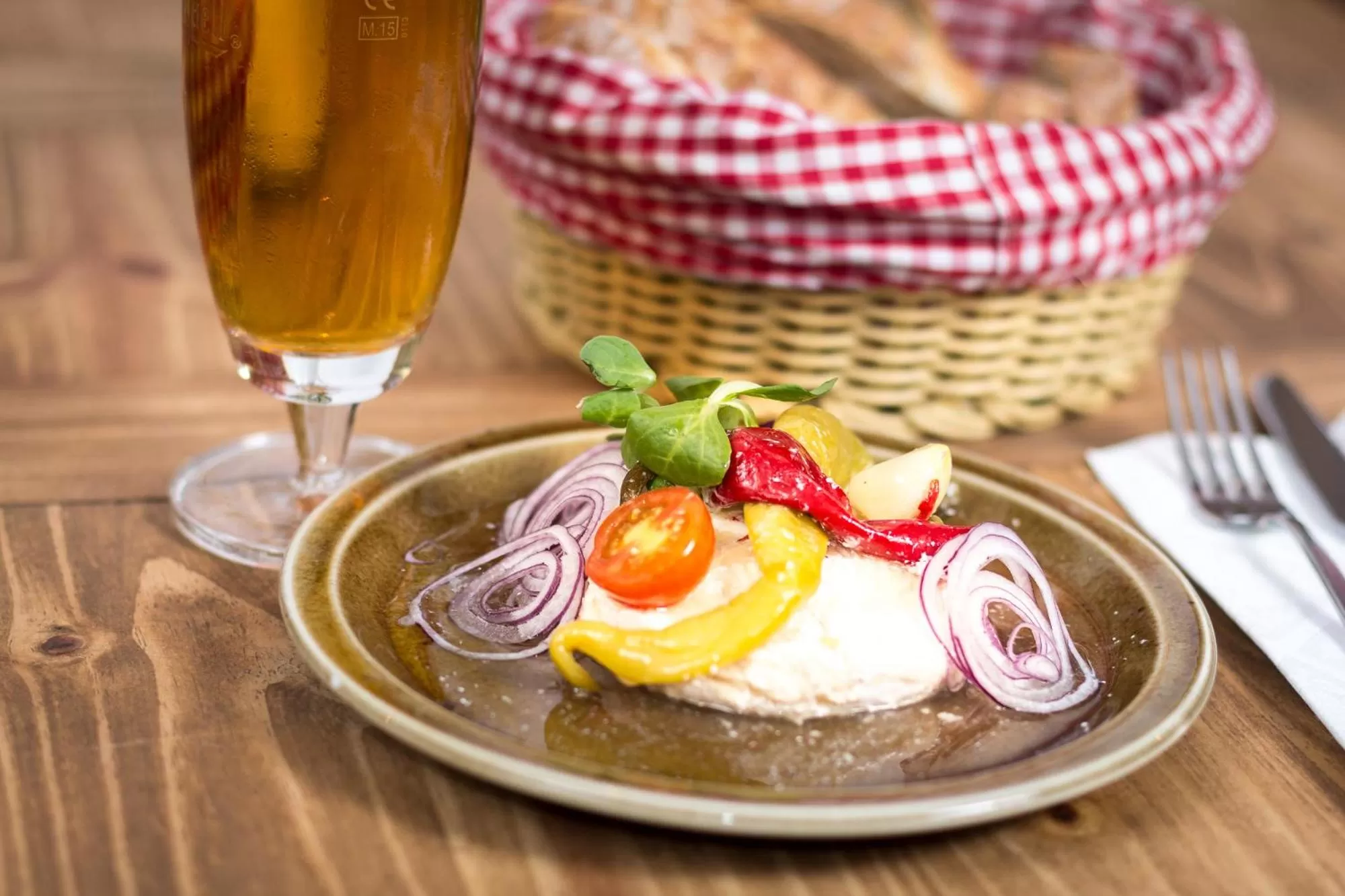 Food close-up in Hotel West