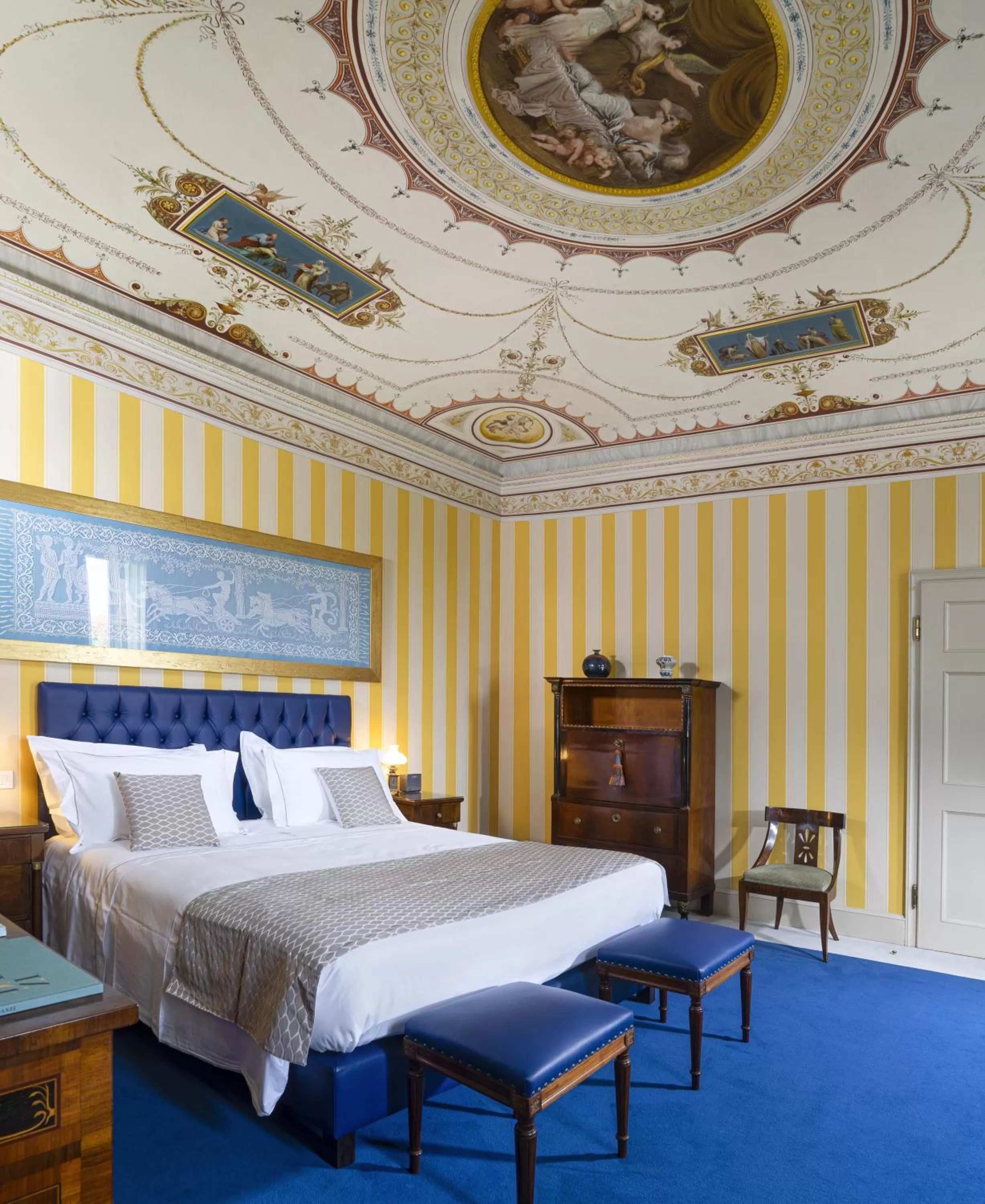 Bedroom, Bed in Villa Abbondanzi Resort